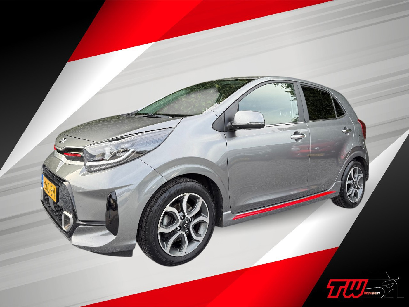 Kia Picanto 1.0 DPi GT-Line AUT|CARPLAY|CRUISE|AIRCO|PDC|NAP 2021 - voorkant