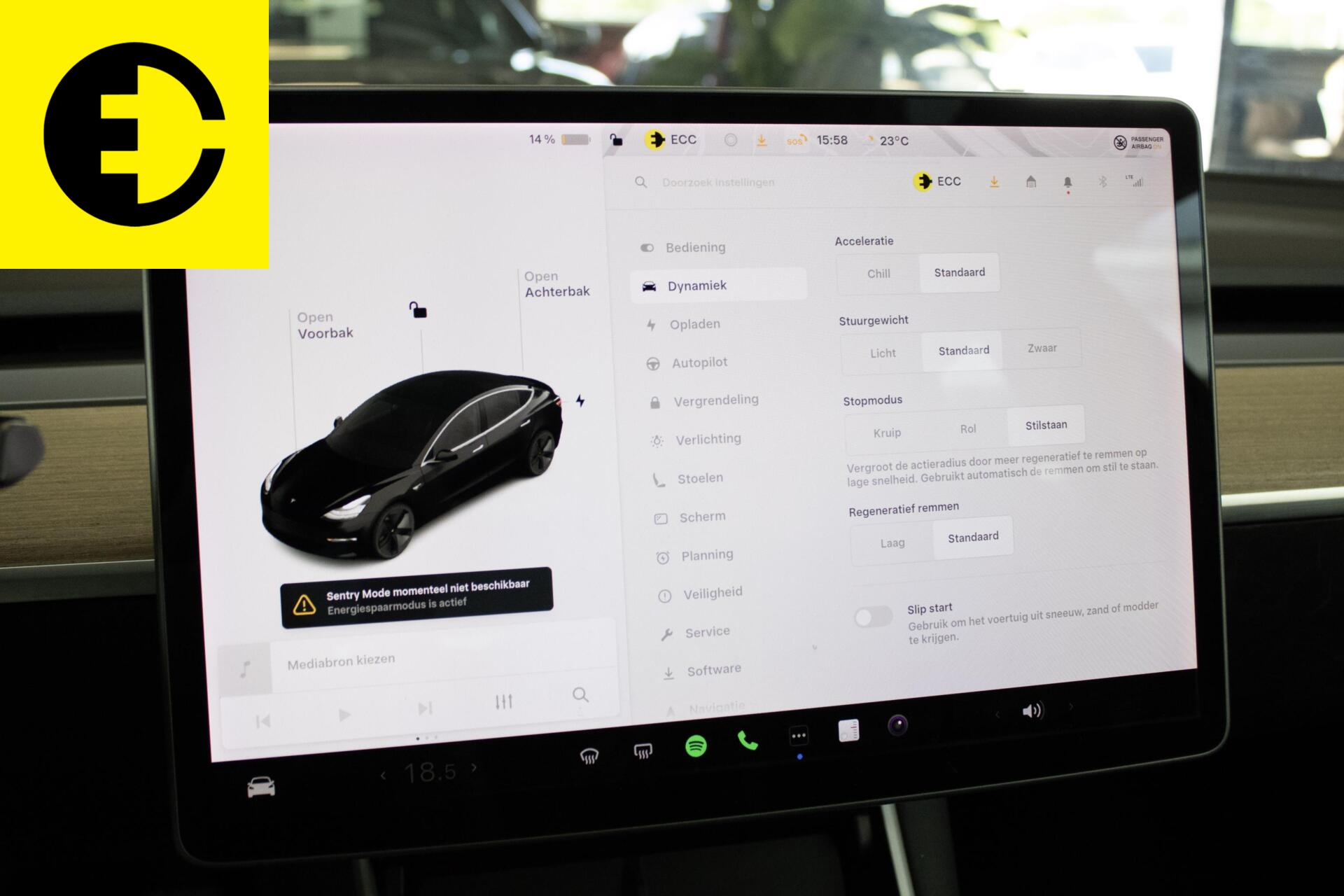 Foto van Tesla Model 3