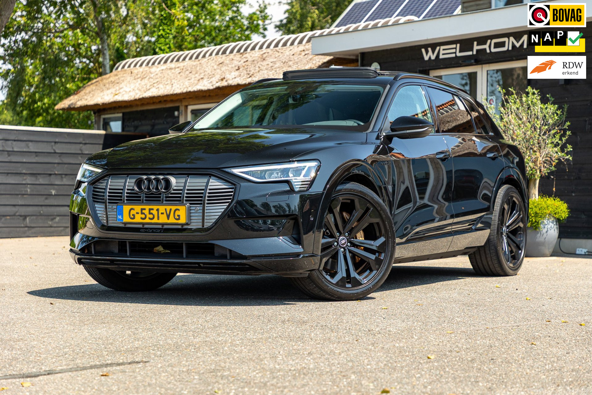 Audi E-tron 50 quattro Launch edition plus 2019 - voorkant
