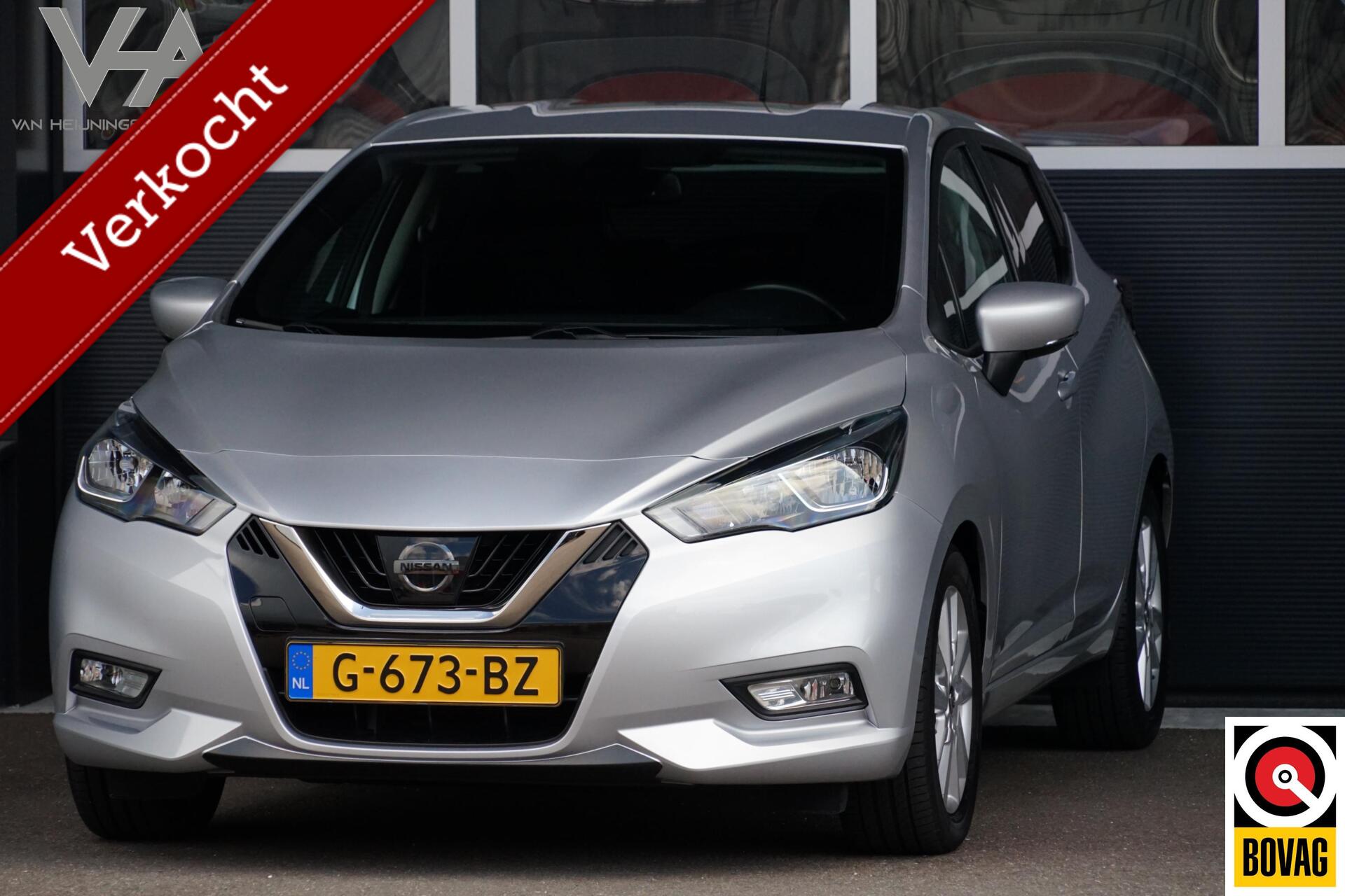 Nissan Nissan Micra 1.0 IG-T N-Connecta, NL, cam. keyless, CarPlay 2019 - voorkant