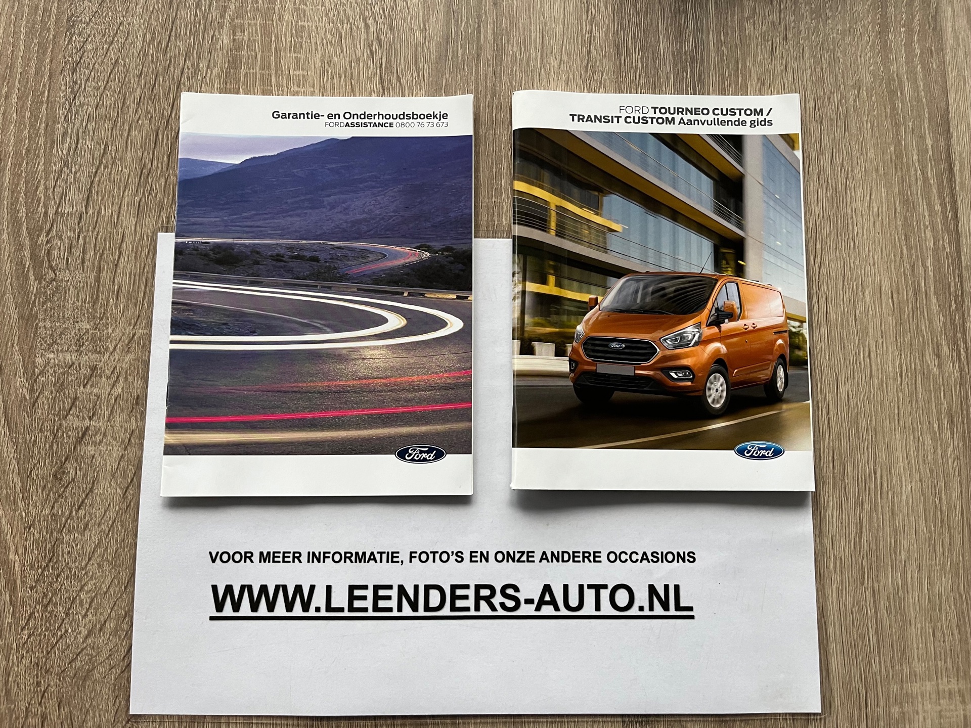 Foto van Ford Transit Custom