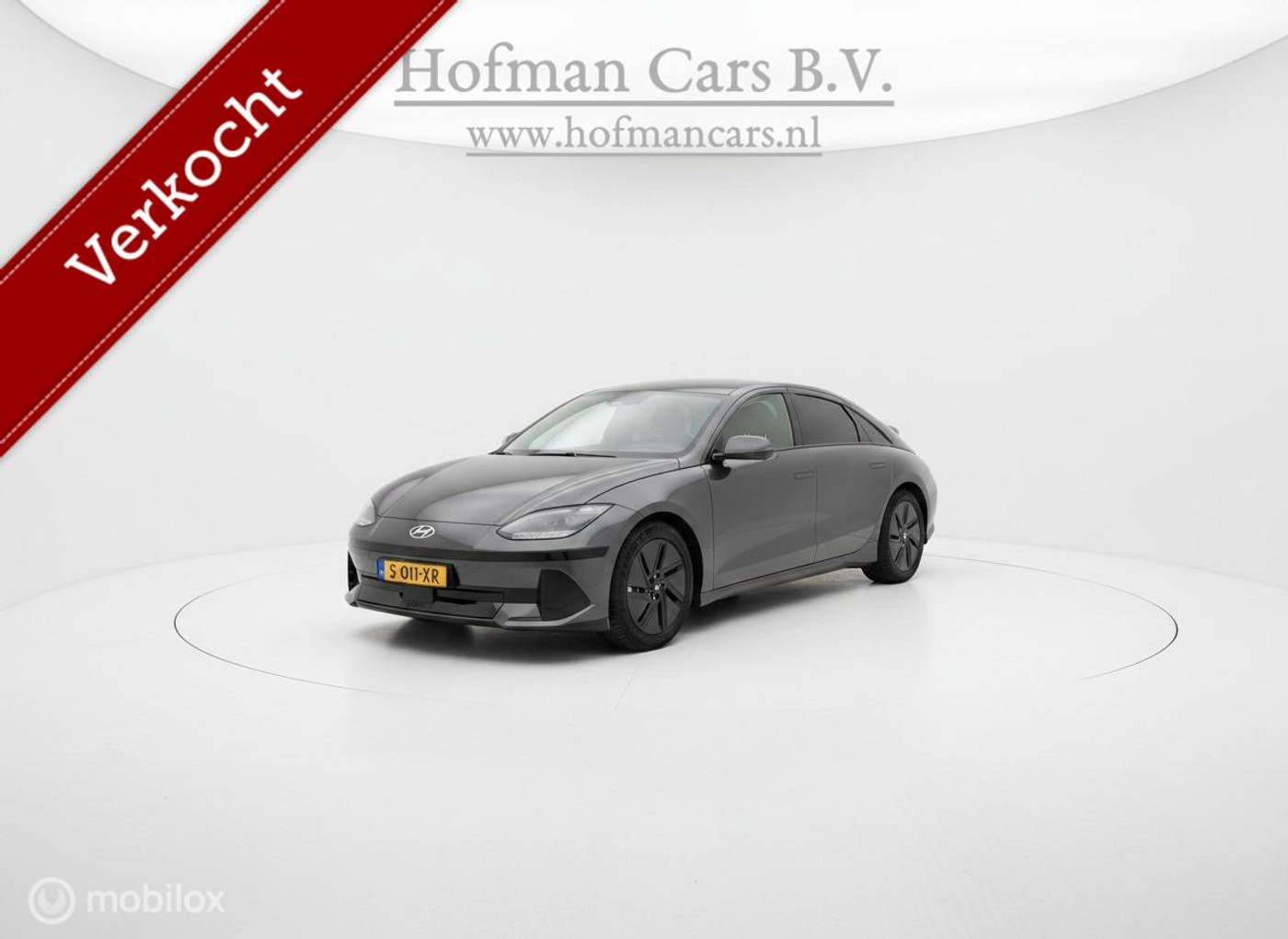 Hyundai Ioniq6 Lounge 77.4 kWh | NAP | Nederlandse Auto | 100% SOH | 360° Camera | Leder | 2023 2023 - voorkant