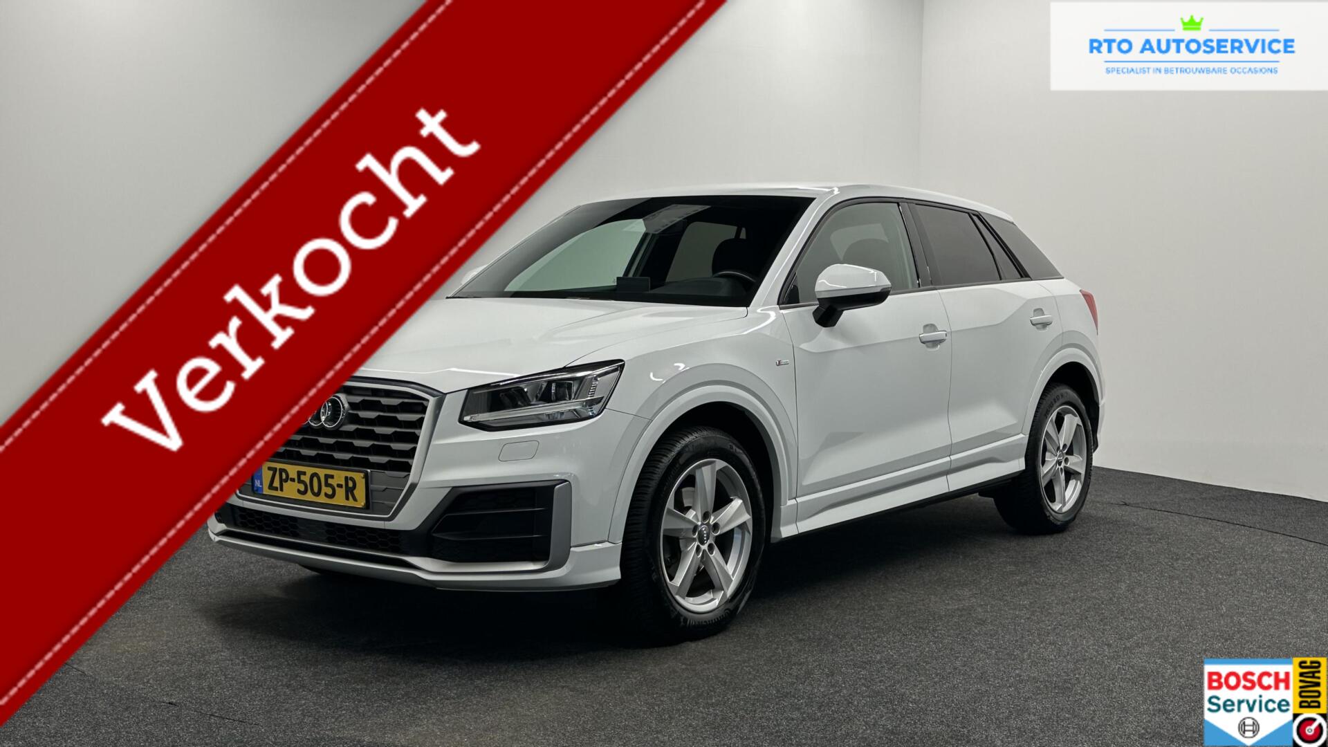 Audi Q2 30 TFSI Sport S line AUTOMAAT-HALF LEER-CRUISE 2019 - voorkant