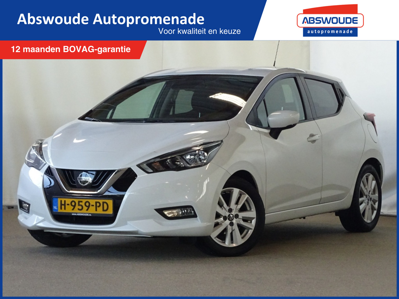 Nissan Nissan Micra 1.0 IG-T 100pk N-Connecta | Apple CarPlay | Android Auto 2020 - voorkant