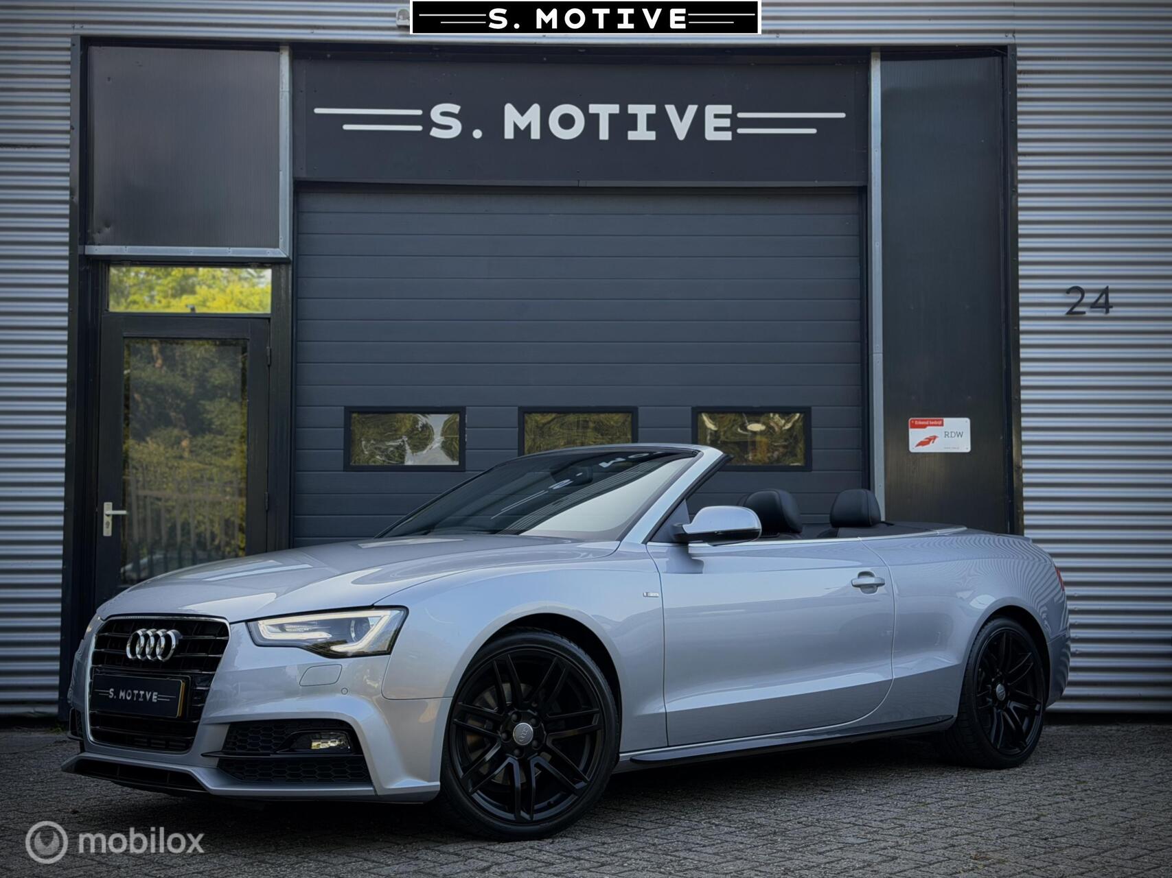 Audi A5 Cabriolet 1.8 TFSI S-Line, Sport Edition, B&O, Org NL! 2016 - voorkant