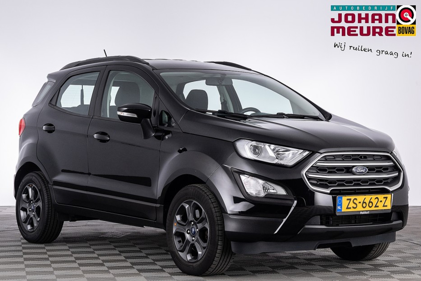 Ford Ecosport 1.0 EcoBoost Trend Ultimate | NAVI | VELGEN | AIRCO 2019 - voorkant