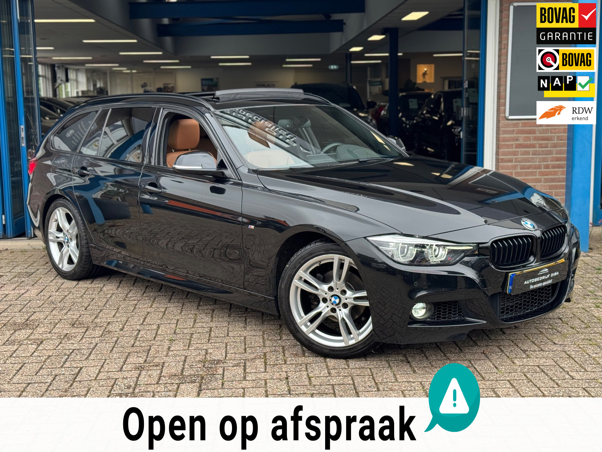 BMW 318i 318i M Sport 2019 AUT PANO CAMERA NAP! 2019 - voorkant