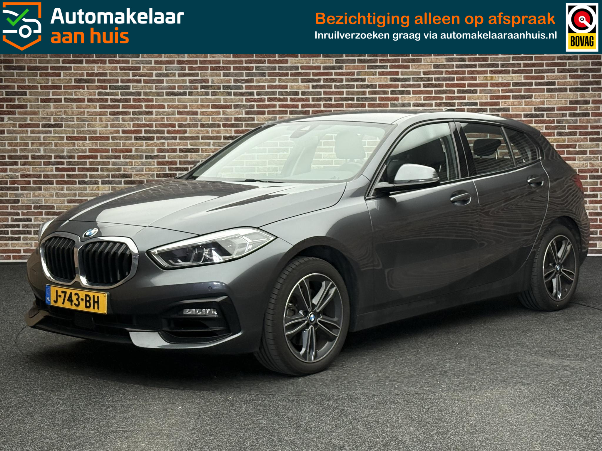 BMW 1-serie 118i Executive Edition 2020 - voorkant