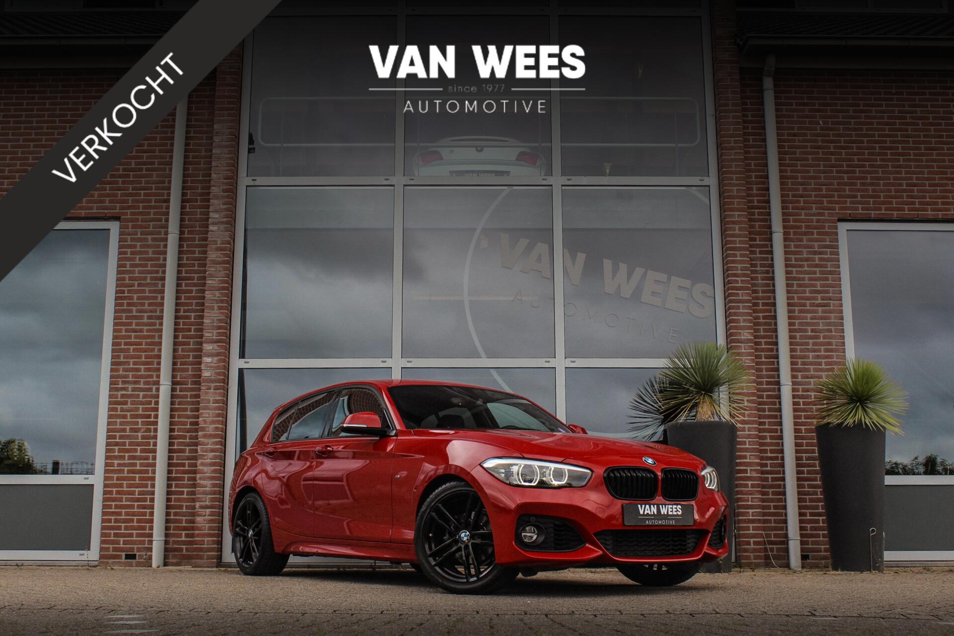 BMW 1 Series 118i Edition M Sport Shadow High Executive LCI 2 | M-pakket | Shadow-line | Facelift | 18 inch | LED | Stoelverwarming | PDC | Navi 2019 - voorkant