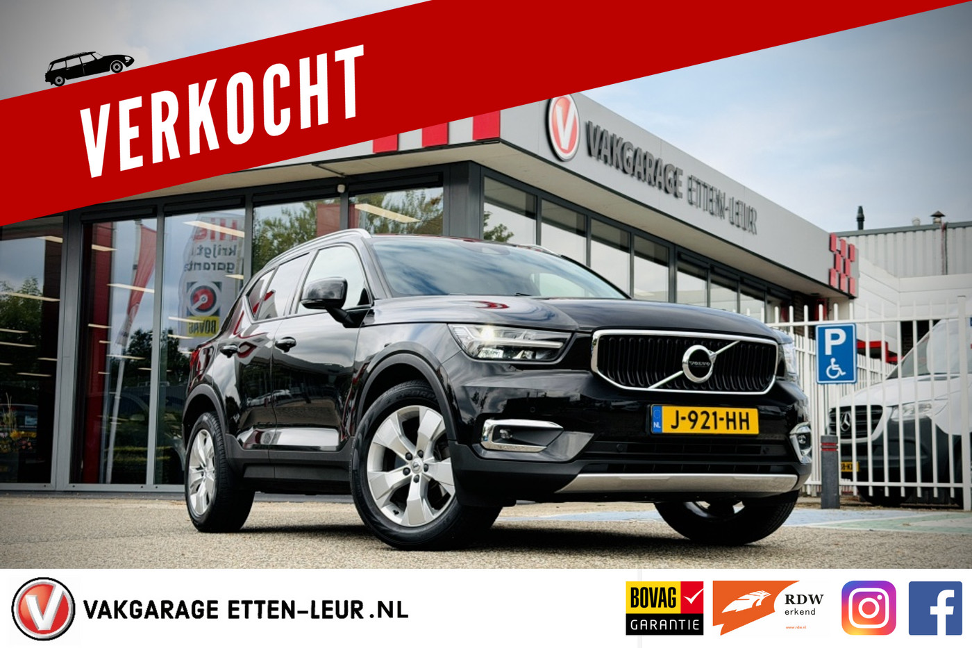 Volvo XC40 2.0 T4 Momentum Pro 2020 - voorkant