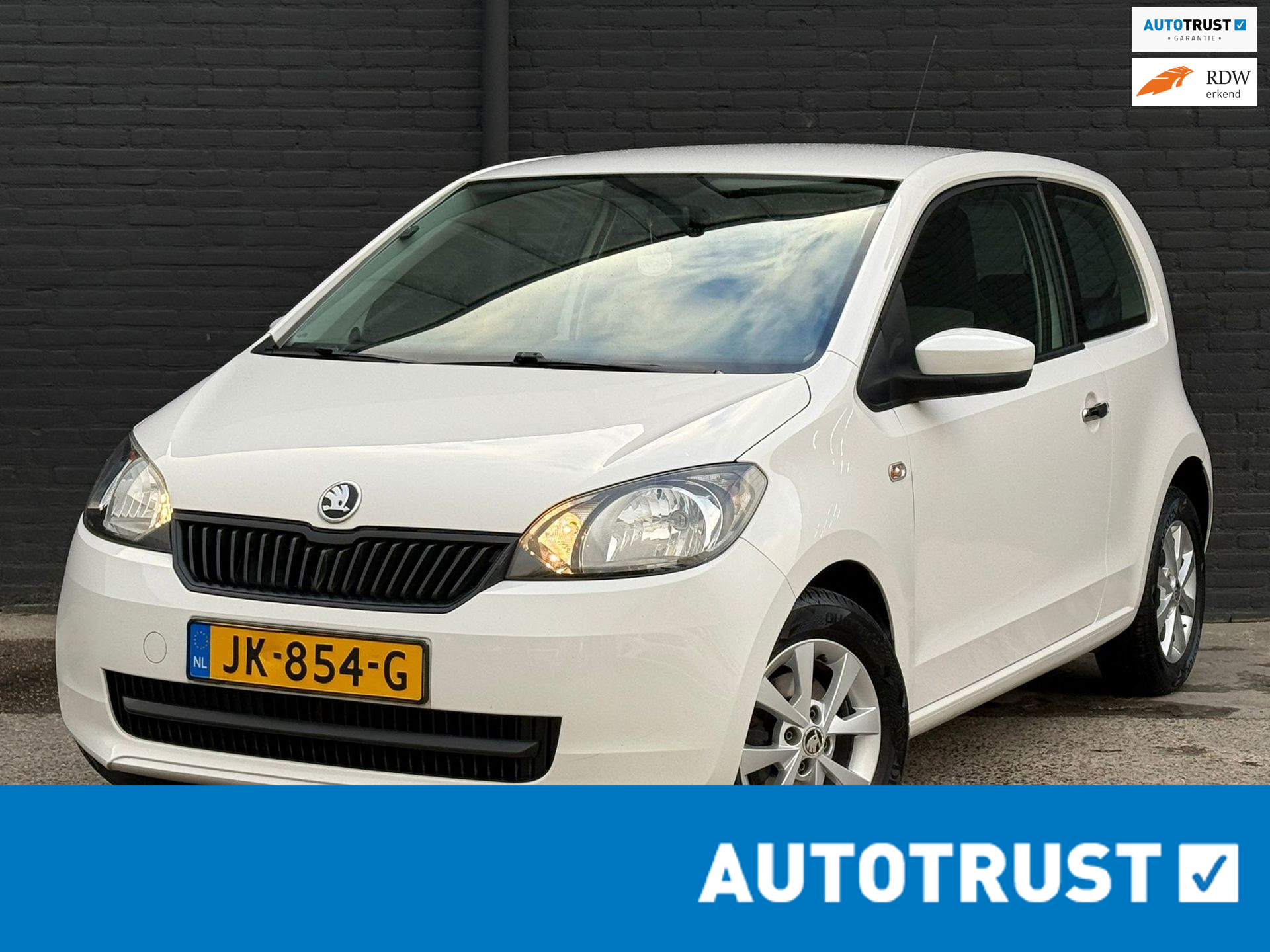 Skoda Citigo 1.0 Easy AIRCO | ELEK RAMEN | NWE APK 2012 - voorkant
