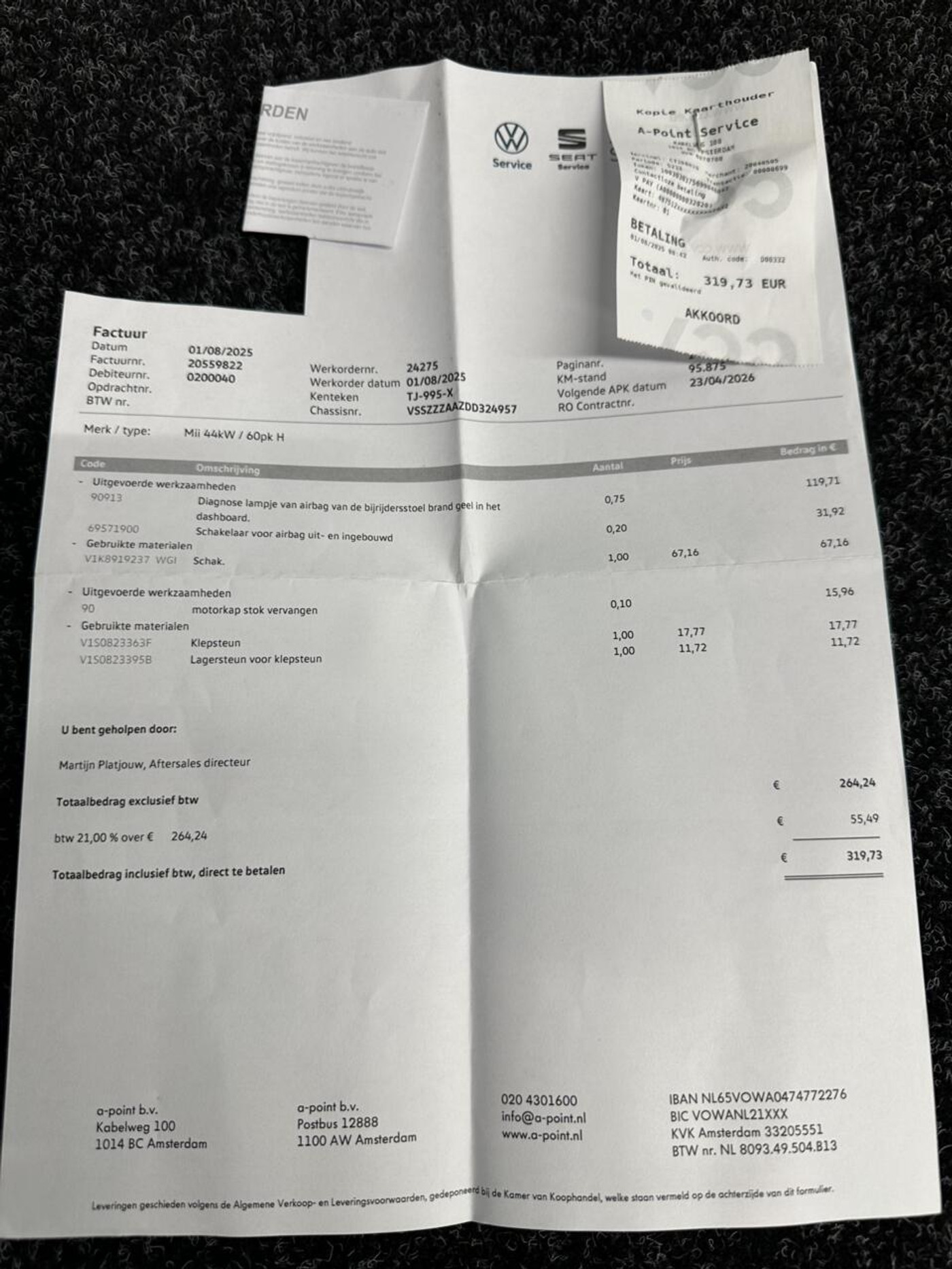 Foto van Seat Mii