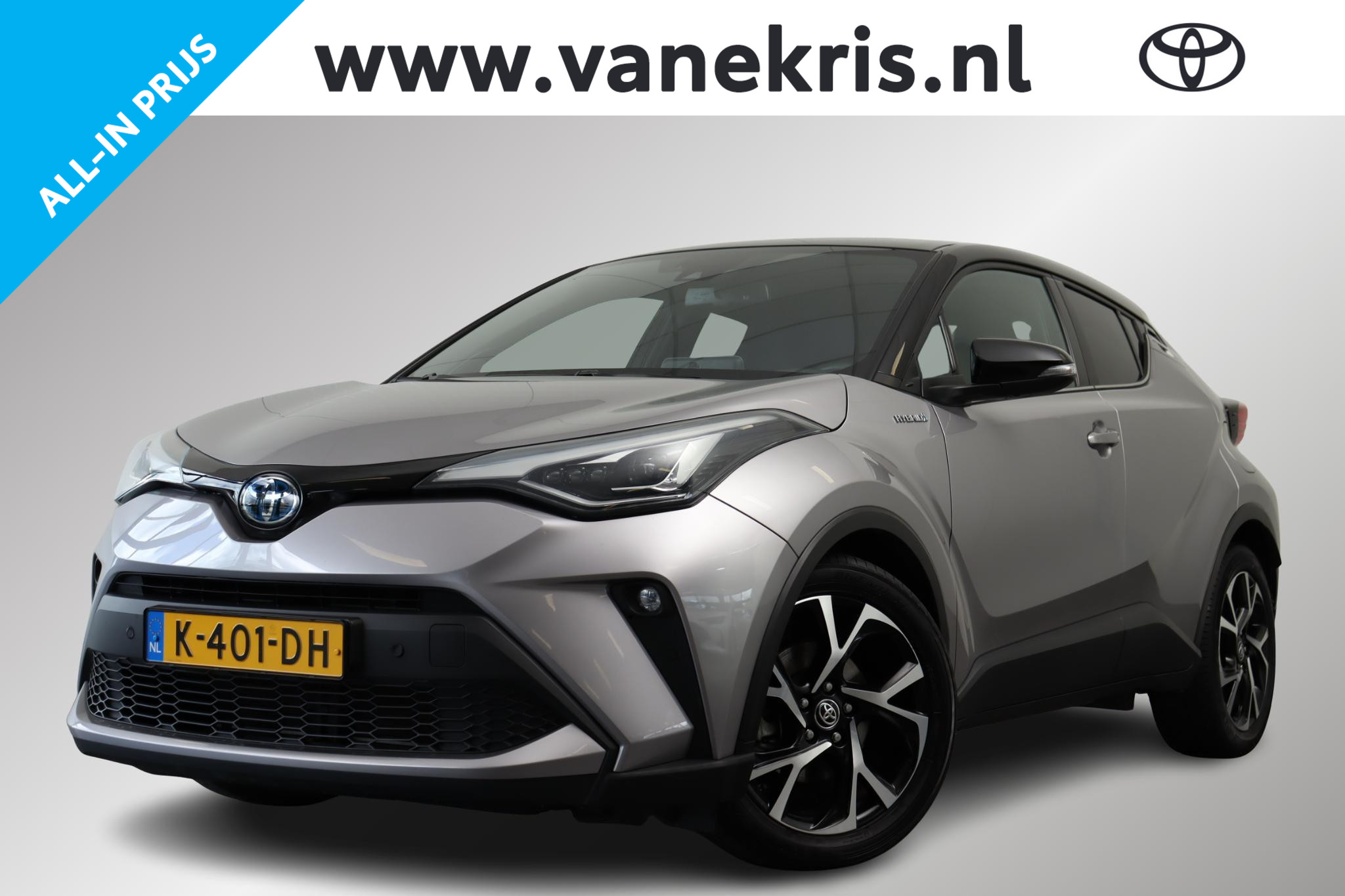 Toyota Toyota C-hr 1.8 Hybrid First Edition, JBL, Blind Spot 2020 - voorkant