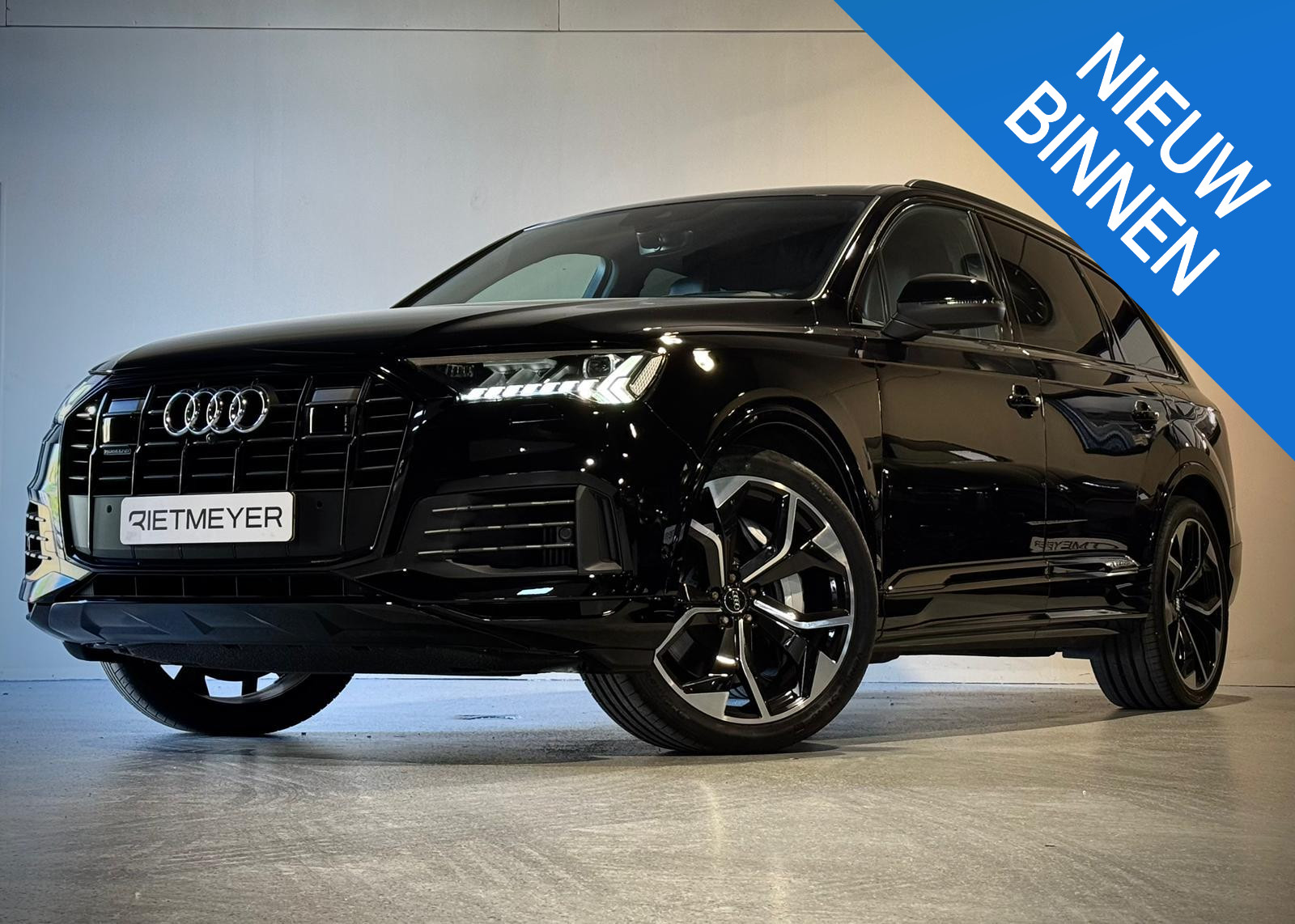 Audi Q7 55 TFSI E 55 TFSI e quattro S Line 2021 - voorkant