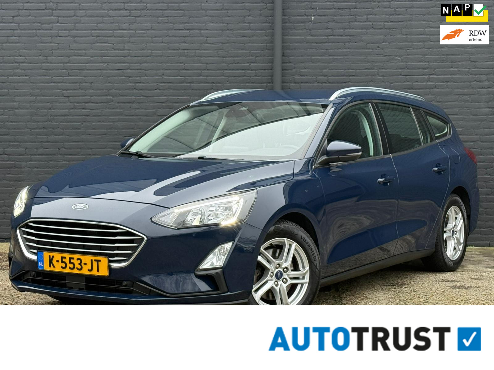 Ford Focus 1.0 EcoBoost Trend Edition Business CAMERA | CARPLAY | NAVI | STOELVER | PDC | NWE APK 2021 - voorkant