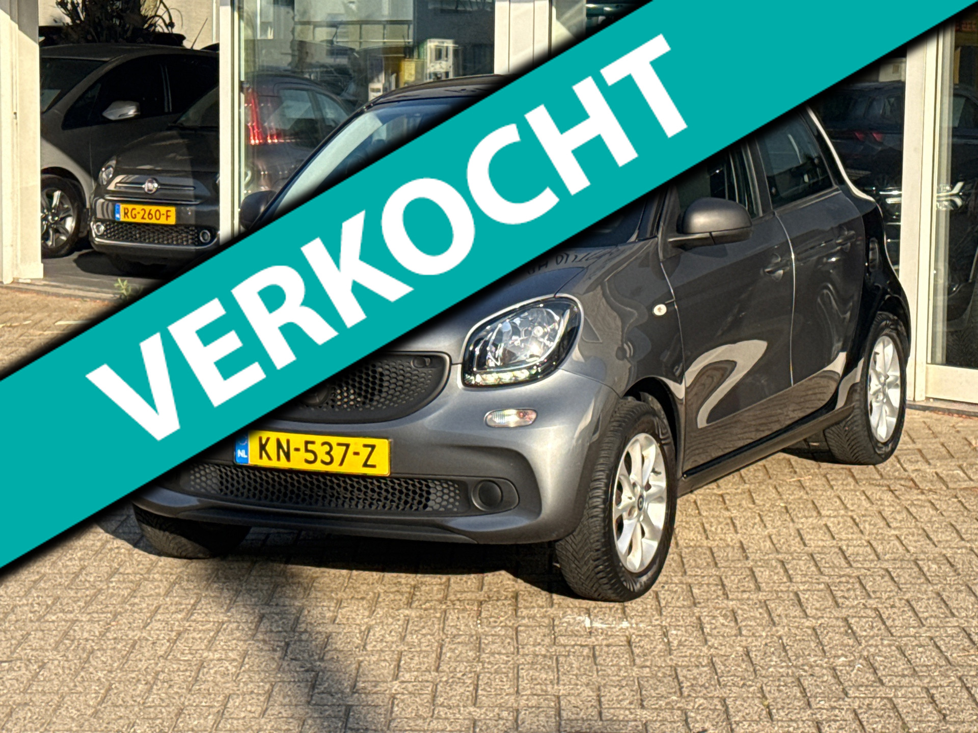 Smart Forfour 1.0 Pure 2016 - voorkant