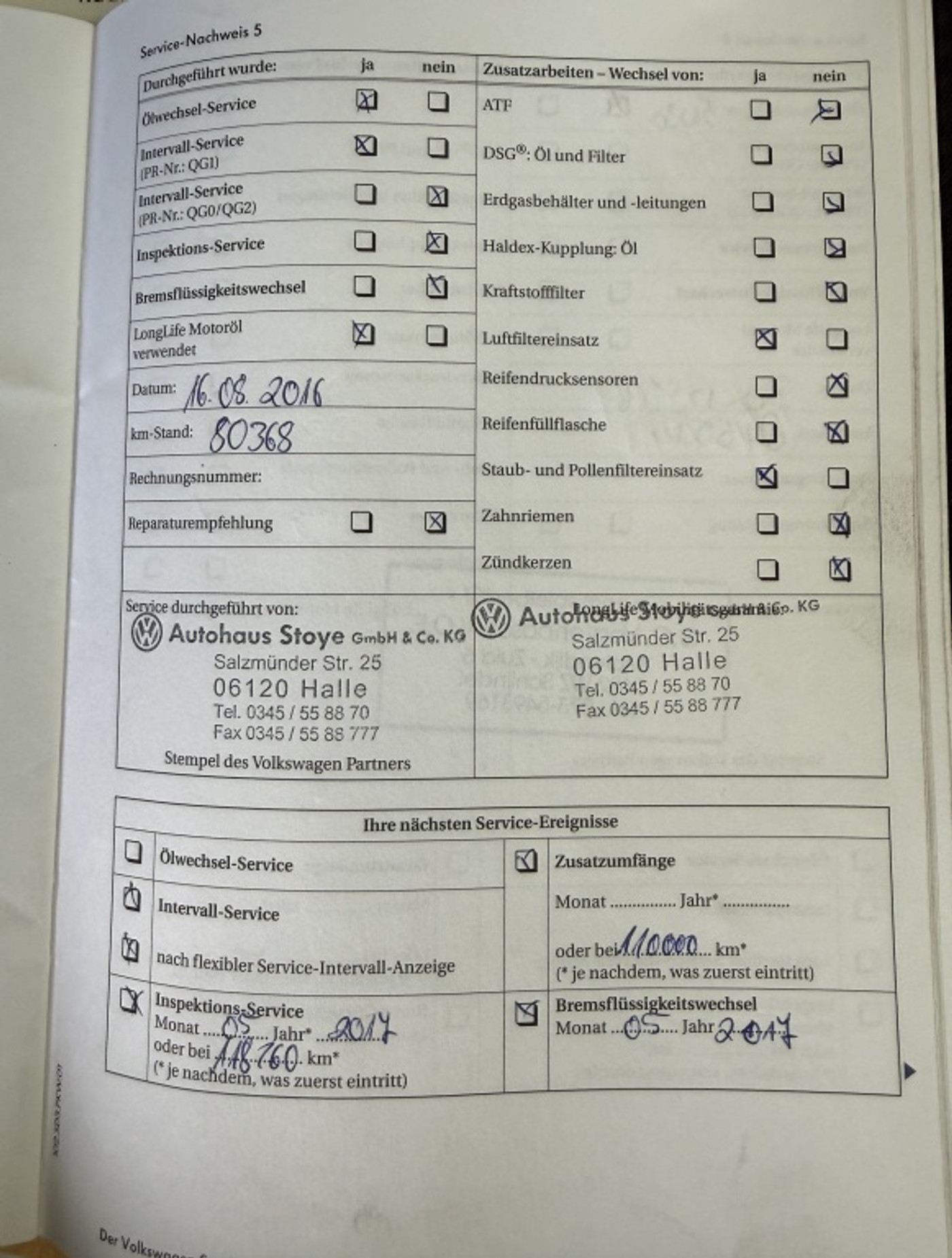 Foto van Volkswagen Golf Plus