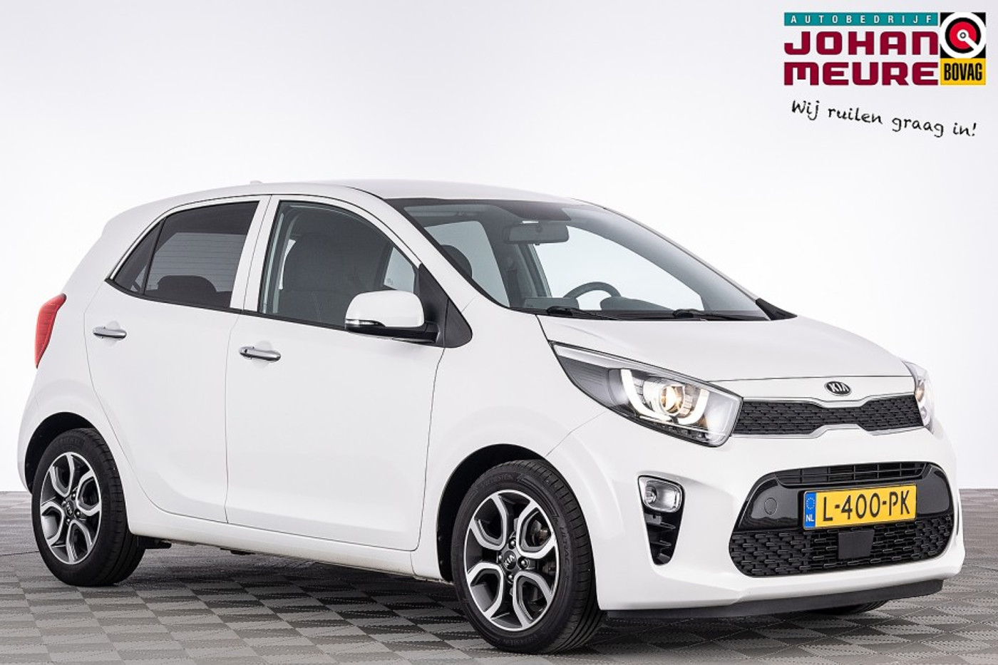 Kia Picanto 1.0 DPi DynamicPlusLine | ECC | NAVI ✅ 1e Eigenaar 2021 - voorkant