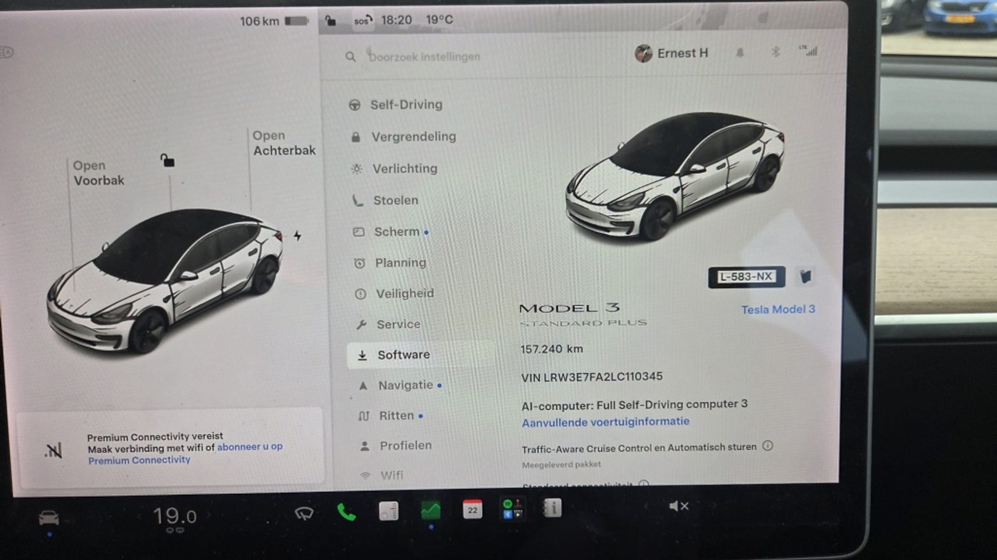 Foto van Tesla Model 3