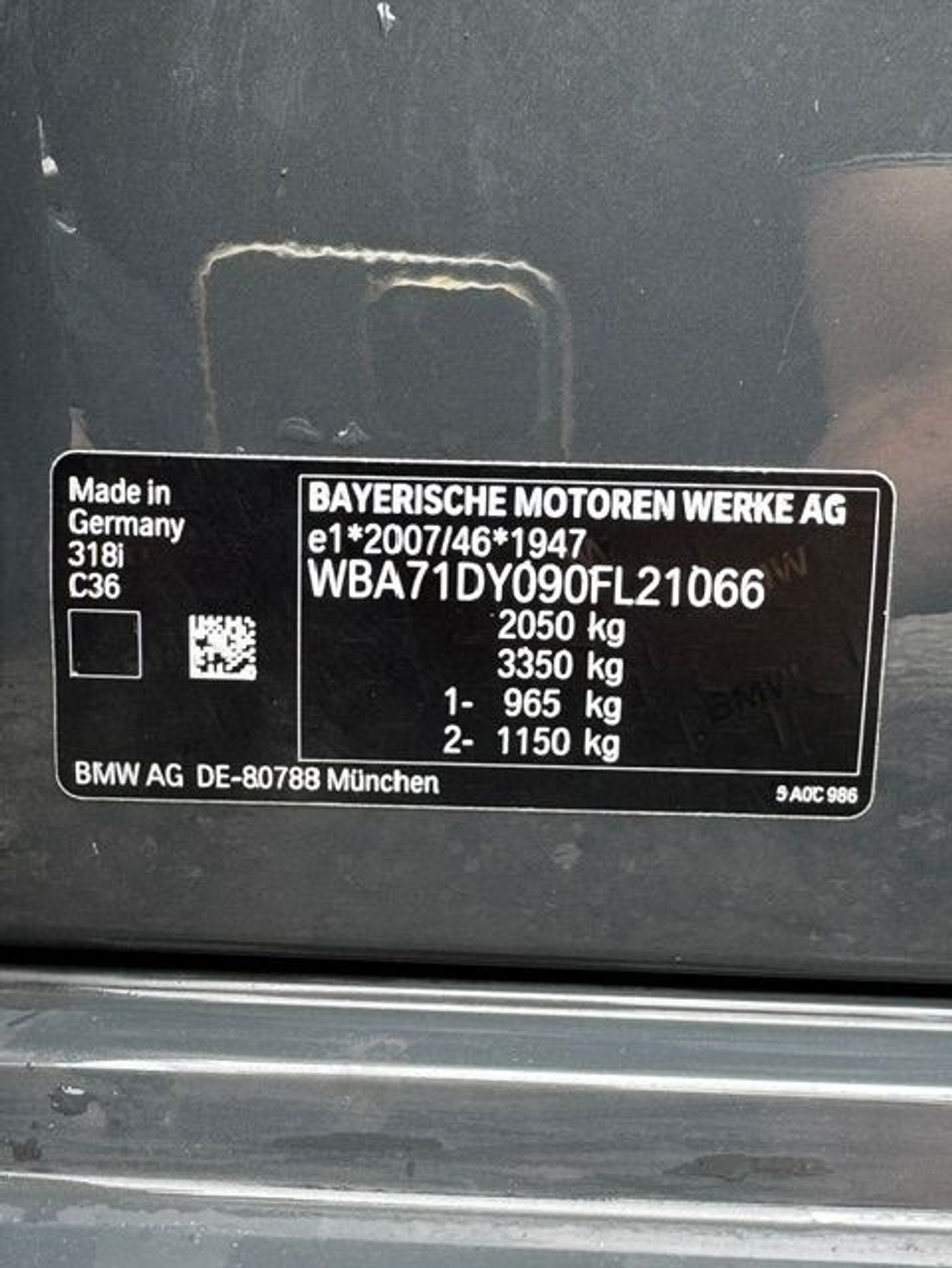 Foto van BMW 318i