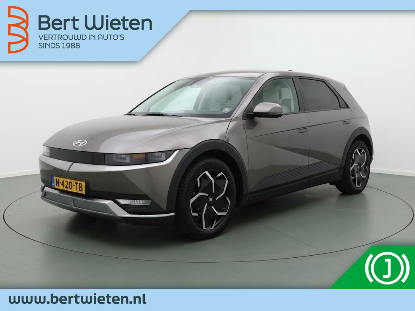 Hyundai Ioniq5 Connect+ 73kWh | Geen import | Trekhaak | SOH 100% | Warmtepomp 2021 - voorkant