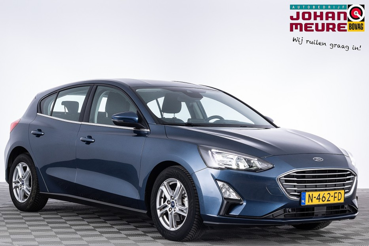 Ford Focus 1.0 EcoBoost Hybrid Trend Edition Business ✅ 1e Eigenaar . 2021 - voorkant
