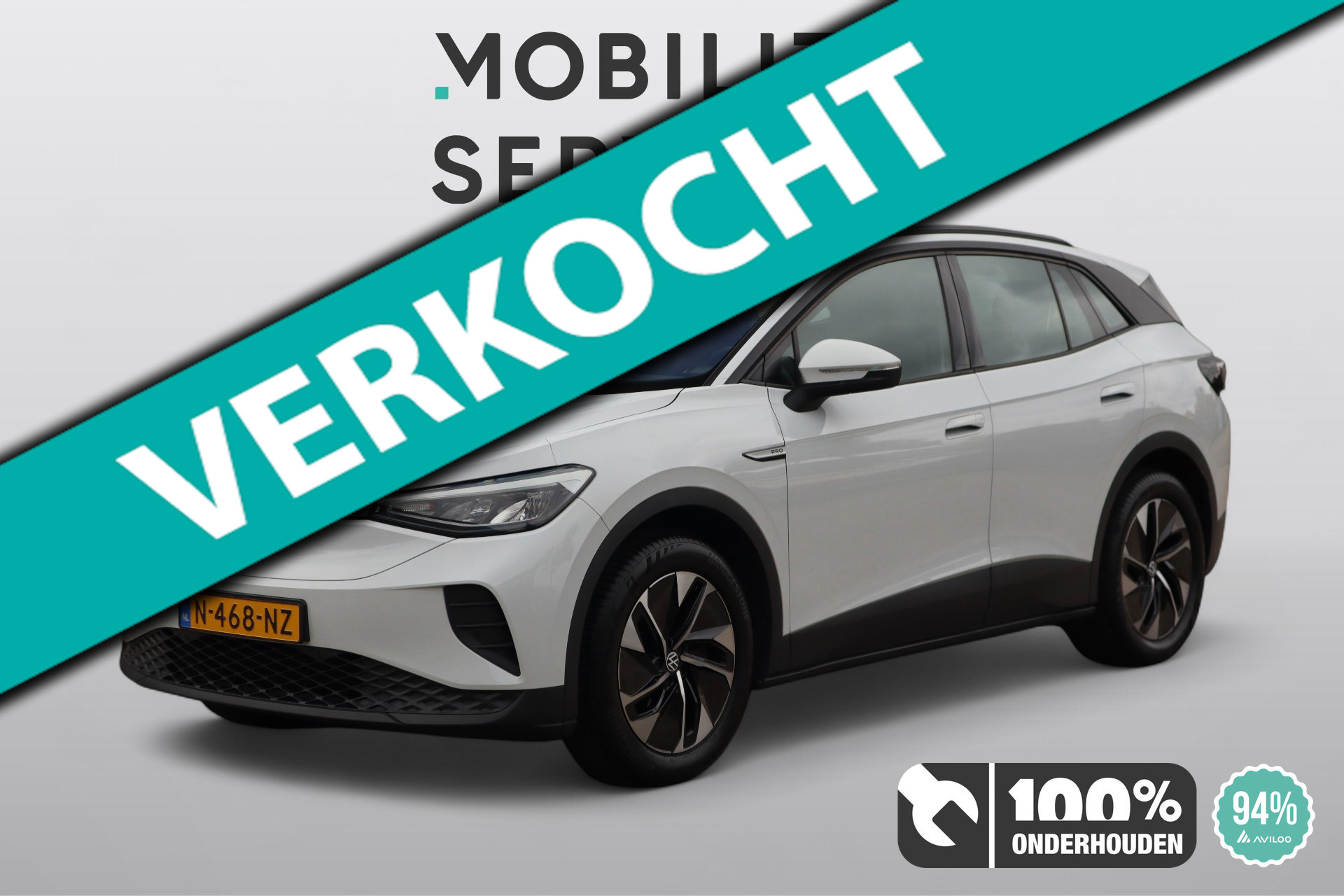 Volkswagen Id.4 Pro 150 KW Pro 77 kWh SOH 94% 2021 - voorkant