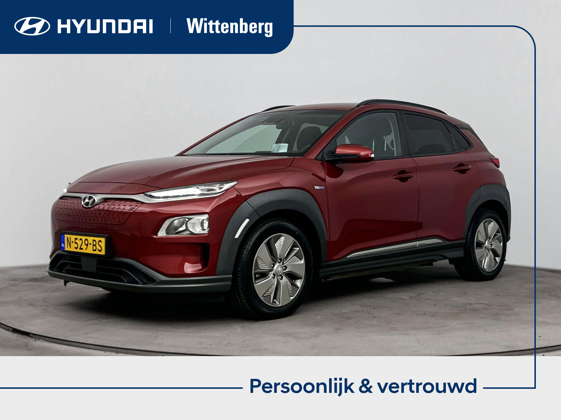 Hyundai Kona EV Fashion 64 kWh 2021 - voorkant