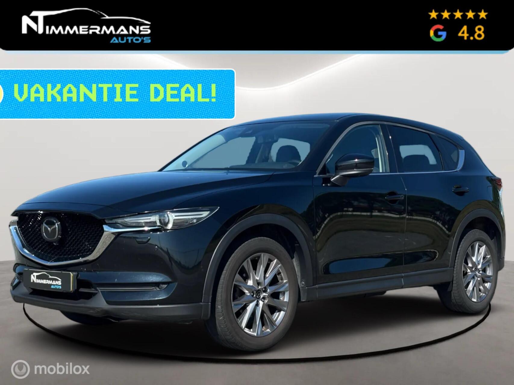 Mazda Mazda Cx-5 2.0 SkyActiv-G 165 Luxury|Trekhaak|360° Cam|Leder|Stoel verw 2019 - voorkant