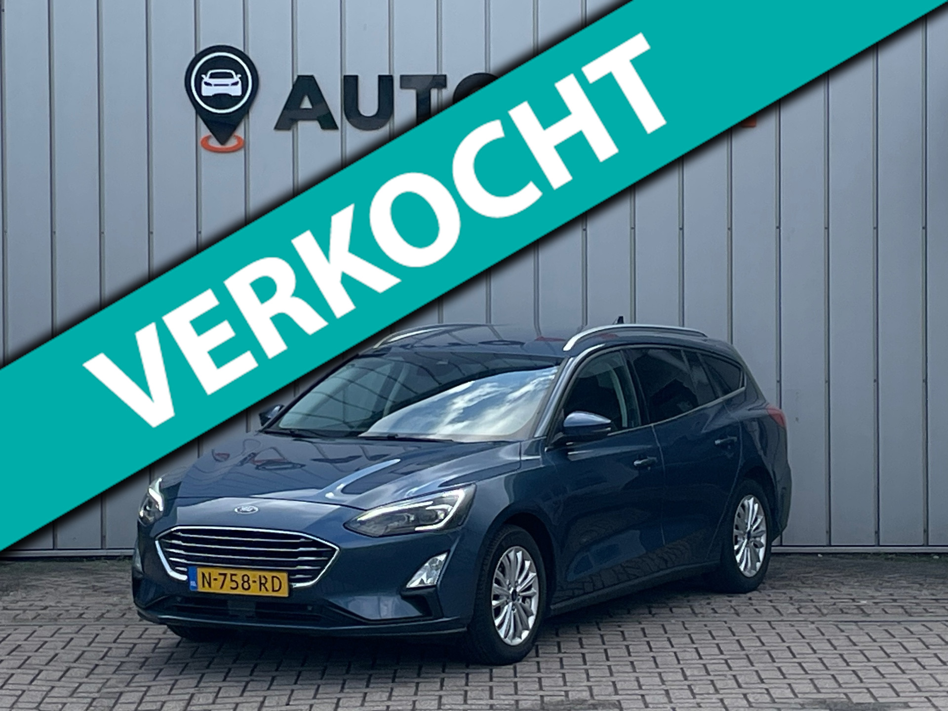 Ford Focus 1.0 Titanium X Business AUTOMAAT 1E EIG DEALEROND|VIRTUALCOCKPIT|STOEL+STUURVRM|ADAPT.CRUISE|CAMERA|B&O AUDIO| 2021 - voorkant