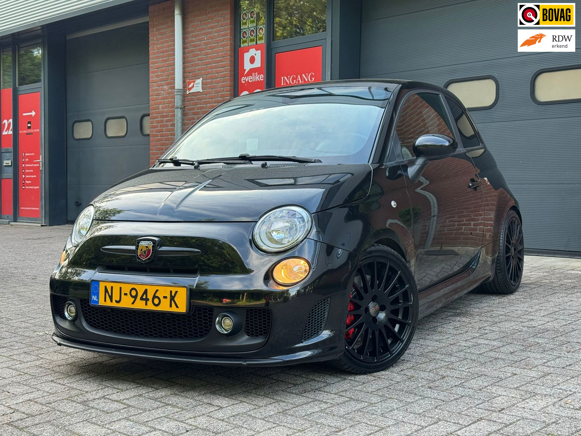 Fiat 500 Abarth 1.4-16V Abarth |Luxe Uitvoering|Onderhouden|APK|LM Velgen|Sport|BOVAG Erkend 2009 - voorkant