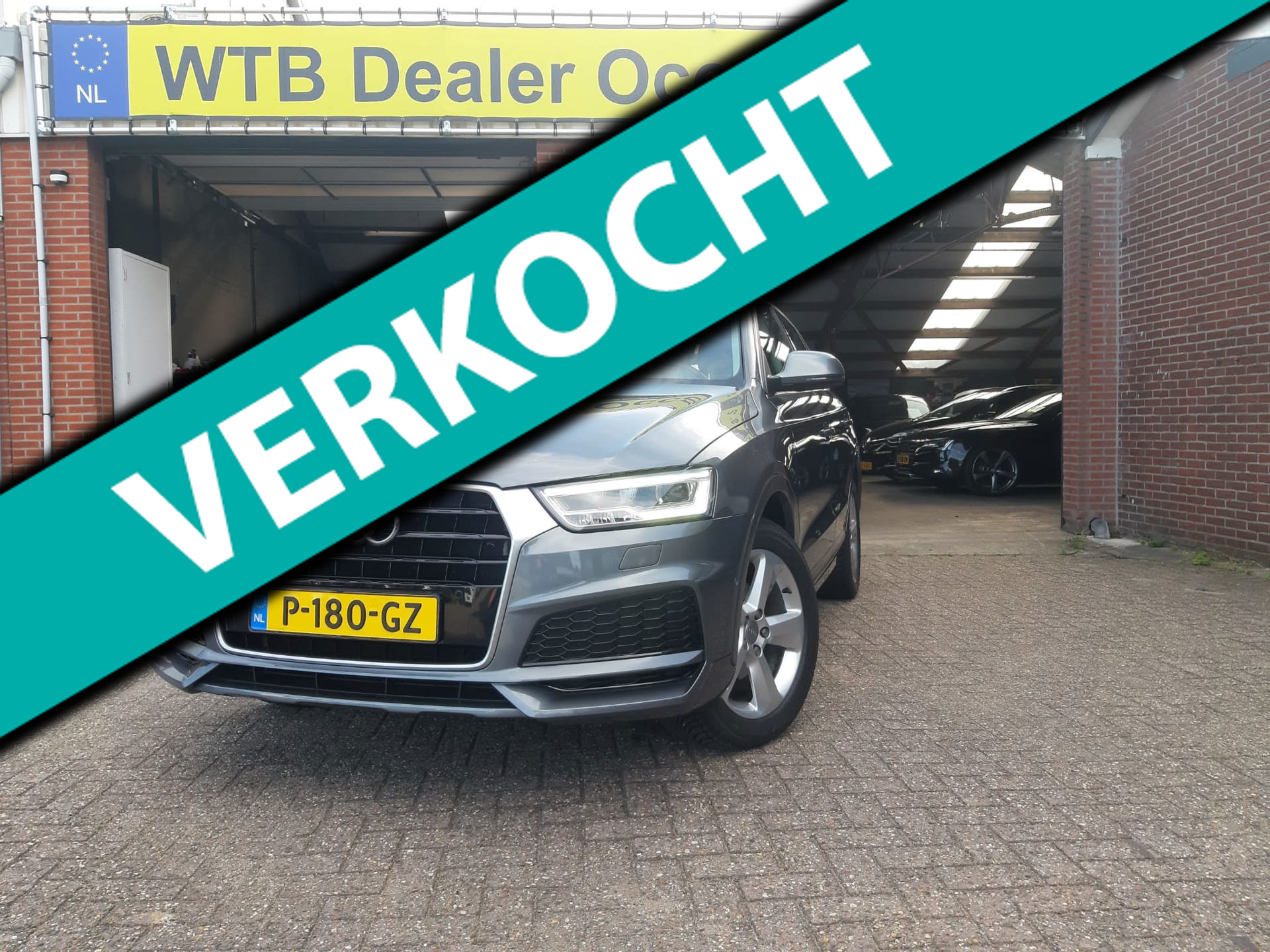 Audi Q3 1.4 TFSI CoD Sport S Line Edition, 1e Eig, Trekhaak, Dealer oh., Navigatie, Start/Stop 2017 - voorkant