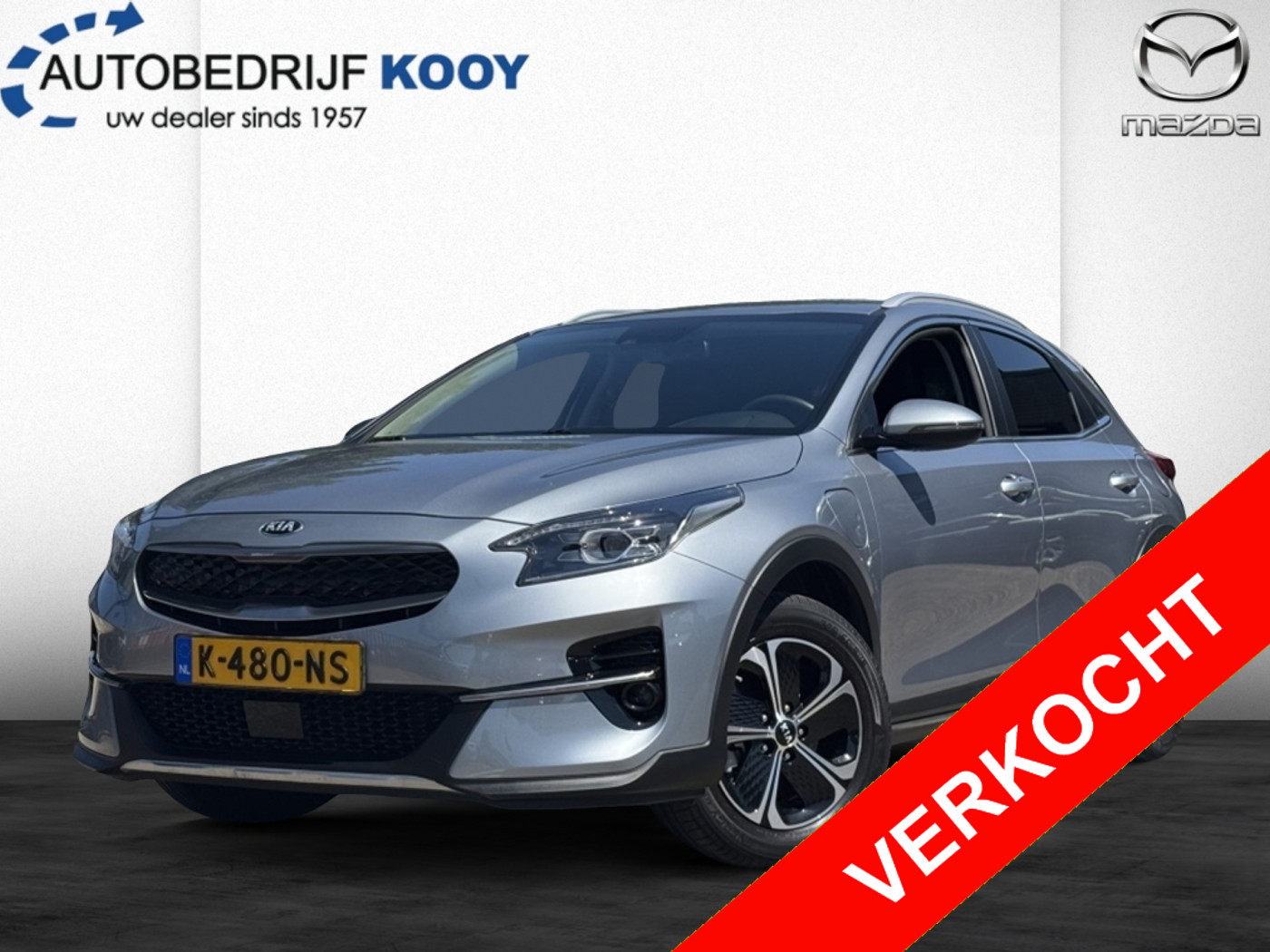 Kia Xceed 1.6 GDi PHEV DynamicPlusLine / Carplay / Keyless / Stof-Leder 2021 - voorkant