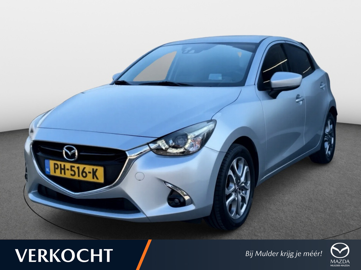 Mazda Mazda2 1.5 Skyactiv-G GT-Luxury | Camera | Clima | Trekhaak 2017 - voorkant