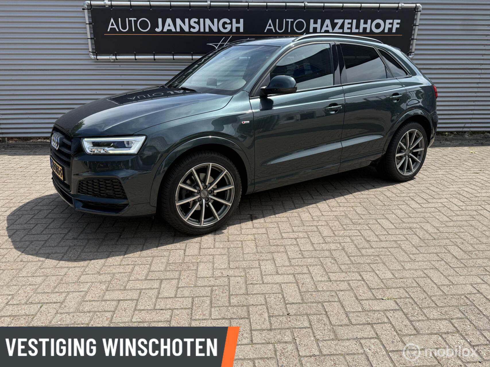 Audi Q3 1.4 TFSI 3X S Line NAP / TREKHAAK / NETTE STAAT 2017 - voorkant