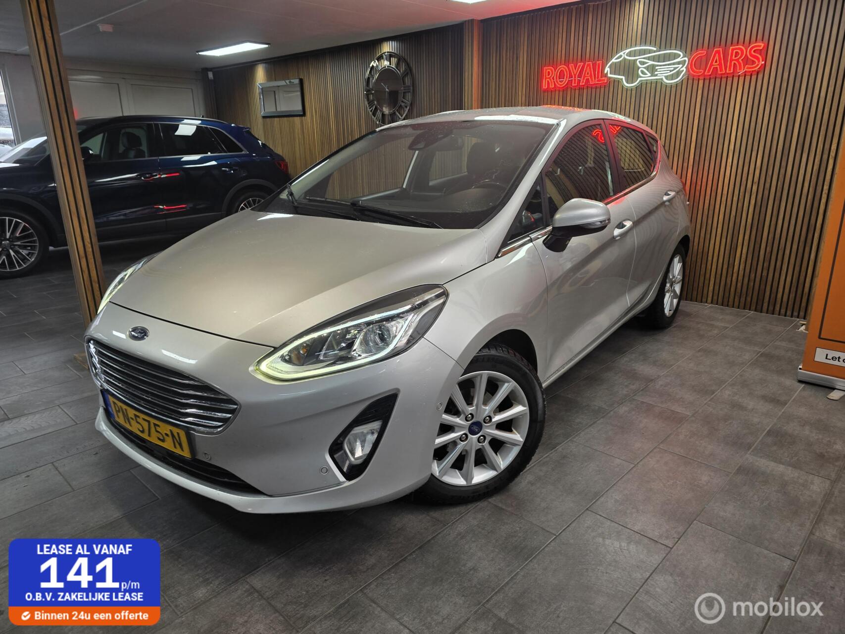 Ford Fiesta 1.0 EcoBoost Titanium / B&O / Navigatie 2017 - voorkant