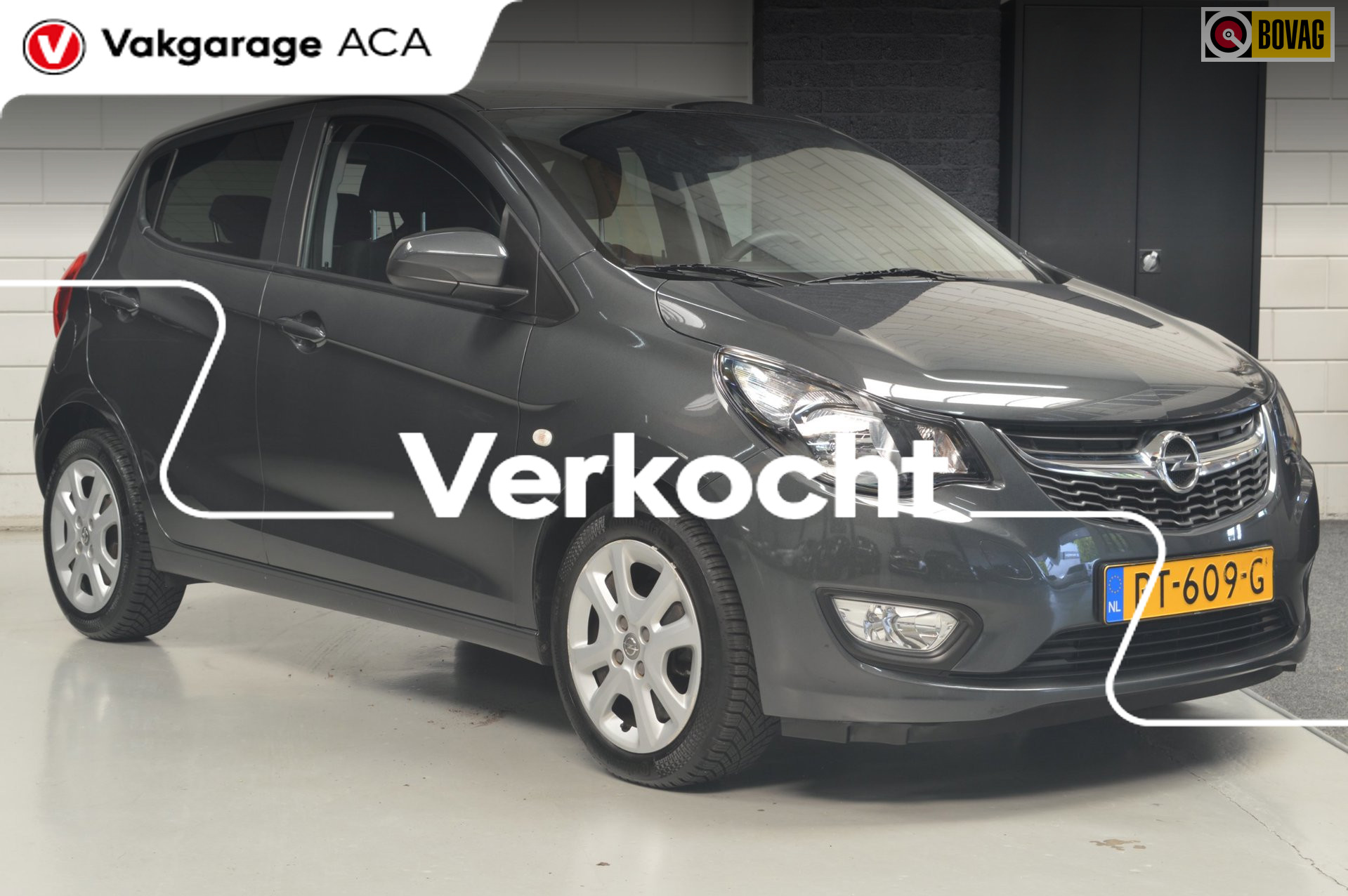 Opel Karl / Viva 1.0 ecoFLEX Edition // AUTOMAAT //  48.000 km // AIRCO // CRUISE // PDC // 1ste EIGENAAR // DEALER O.H. // 2017 - voorkant