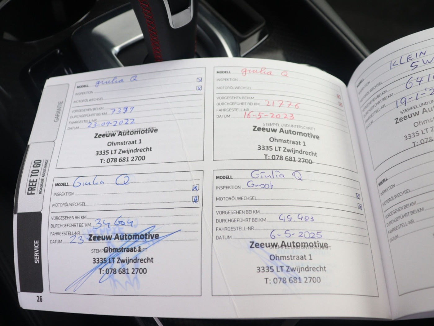 Foto van Alfa Romeo Giulia Quadrifoglio