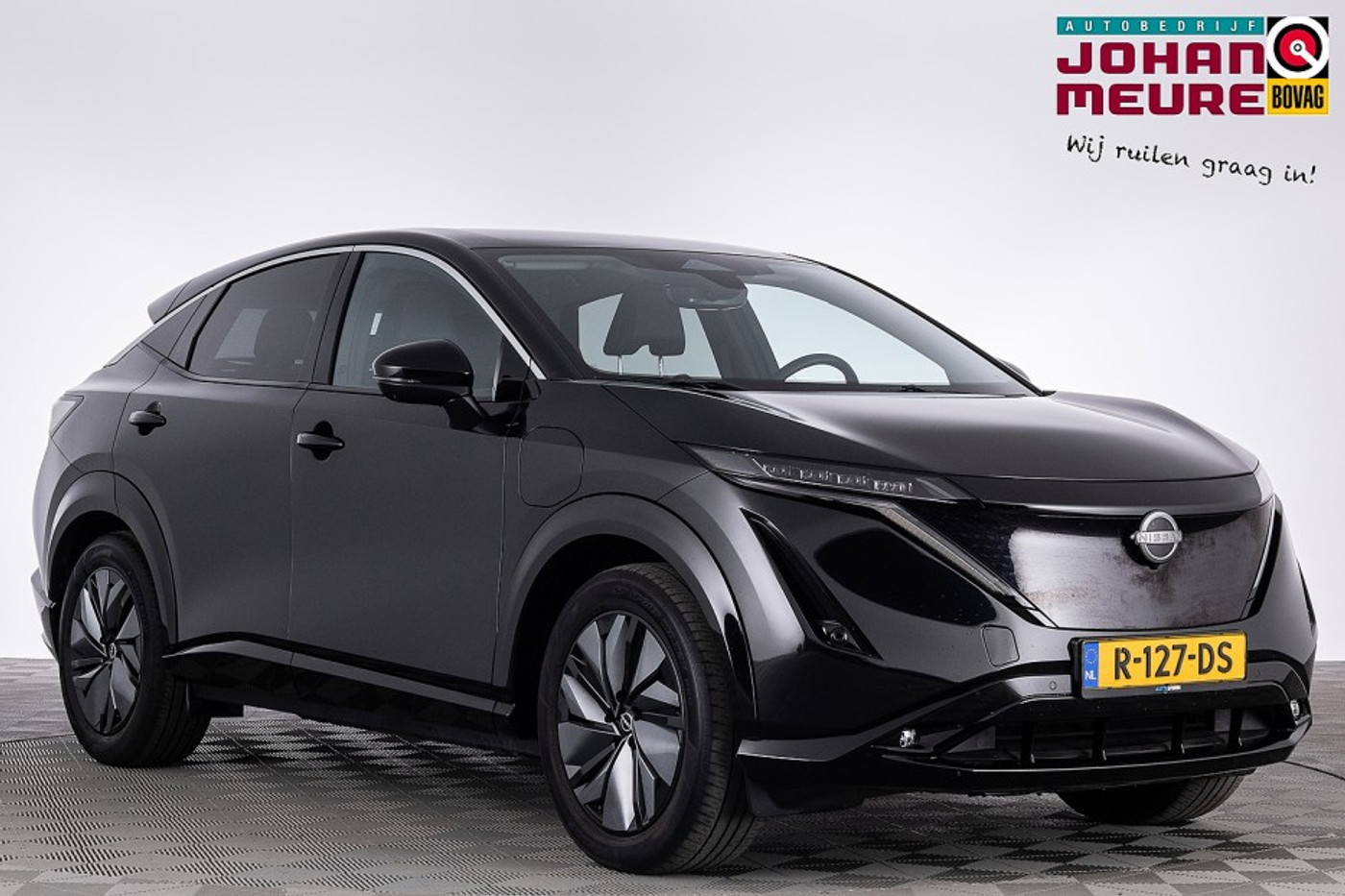 Nissan Nissan Ariya Evolve 66 kWh | Half LEDER | EL. STOELEN | CARPLAY | 360 CAMERA . 2022 - voorkant