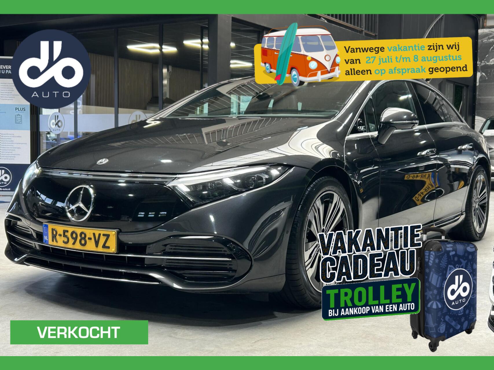 Mercedes-Benz Eqs 450+ 450+ Luxury Line 108 kWh 2022 - voorkant