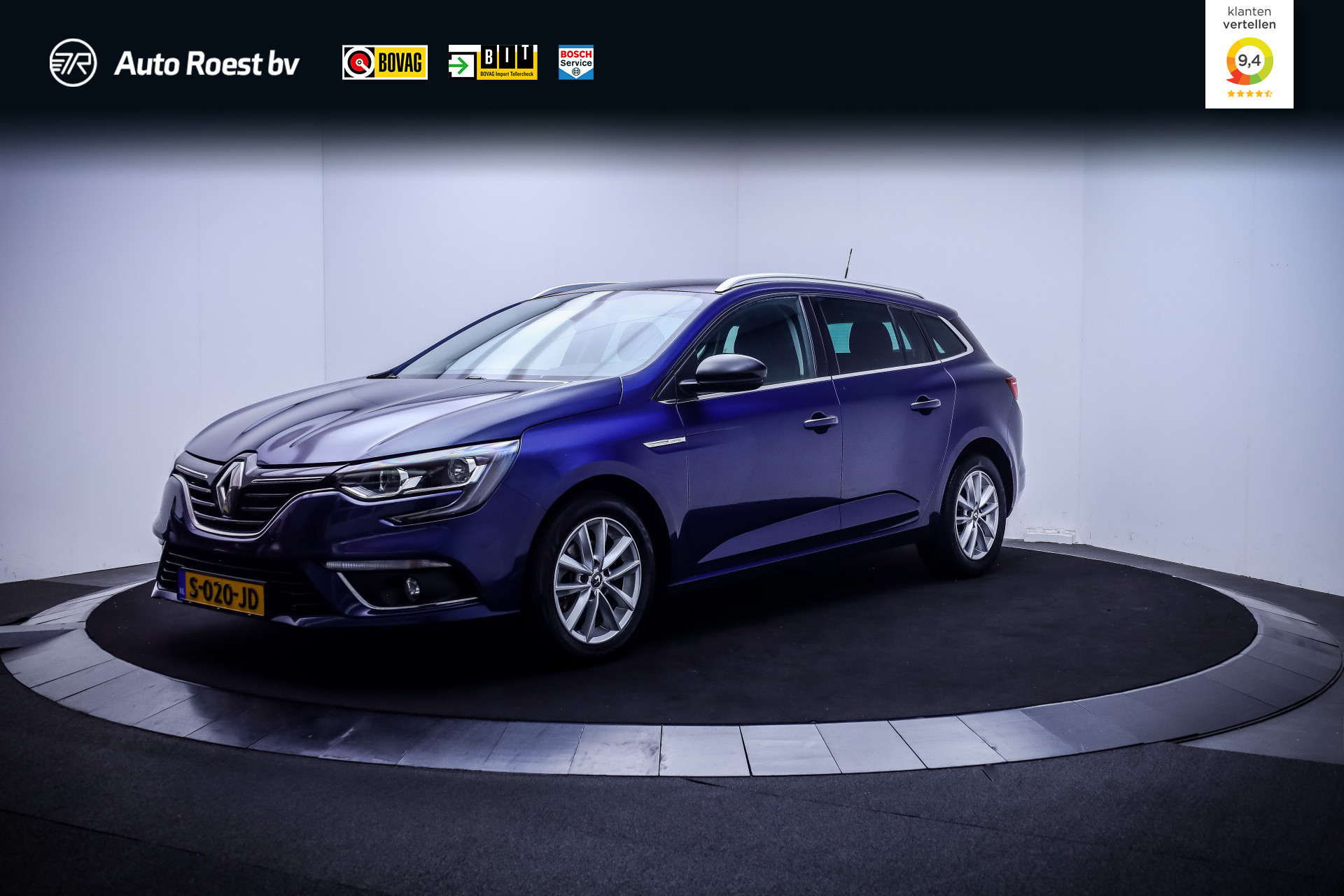 Renault Megane 1.2 TCe LIMITED 2018 - voorkant