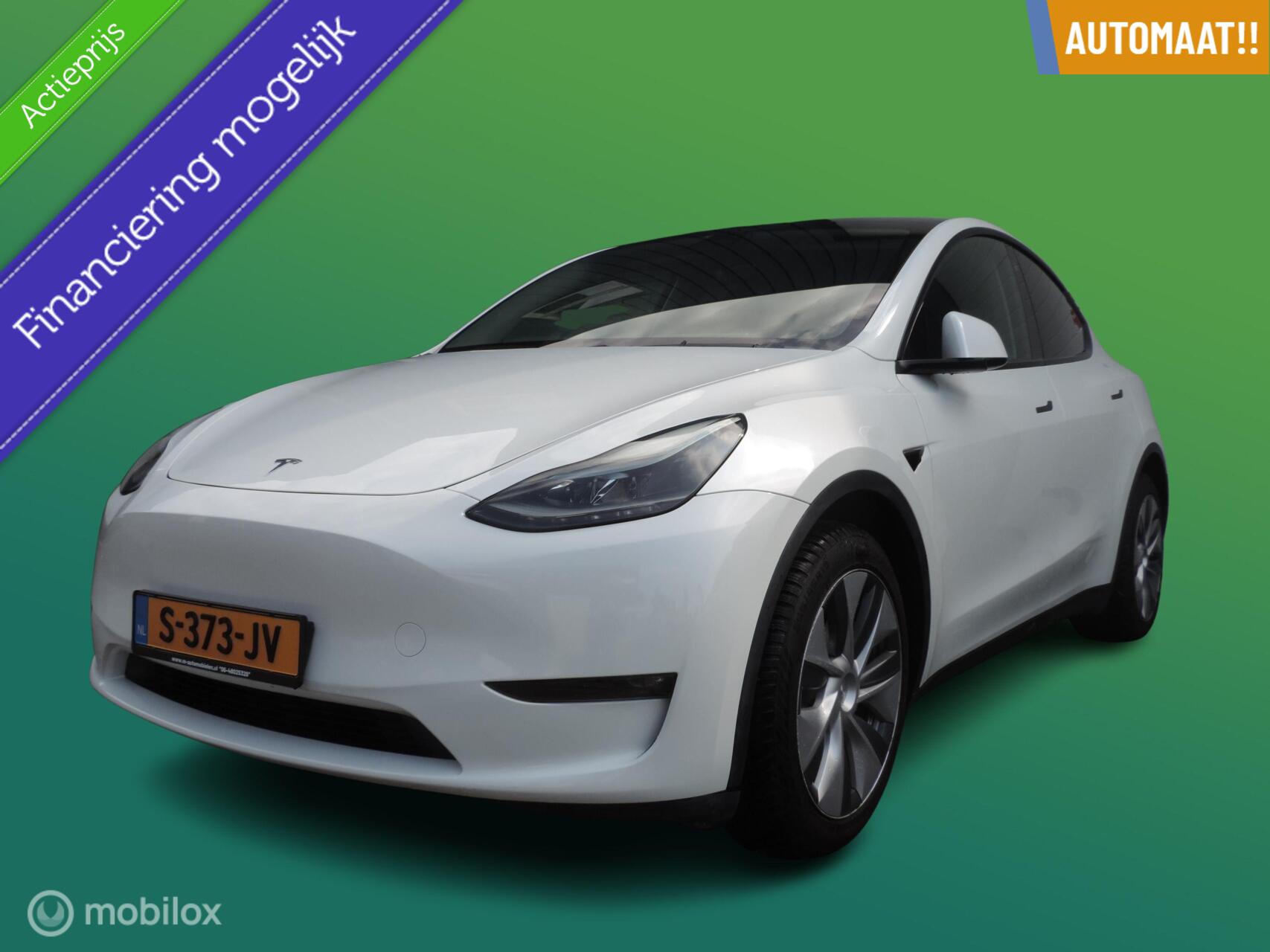 Tesla Model Y Long Range AWD 75 kWh 61dkm marge!! 2023 - voorkant