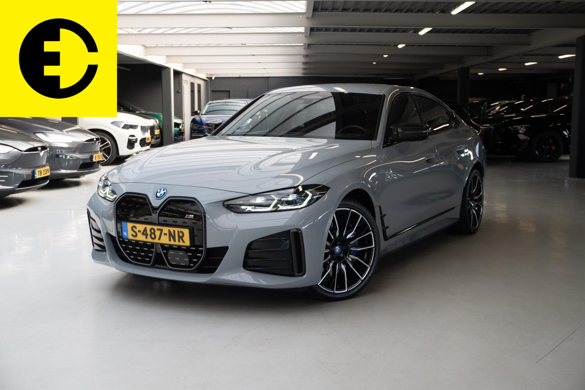 BMW I4 M50 M50 High Executive 84 kWh | 95,6% SoH | Stuurverwarming | Dodehoek sensor | Adaptief cruise control 2021 - voorkant