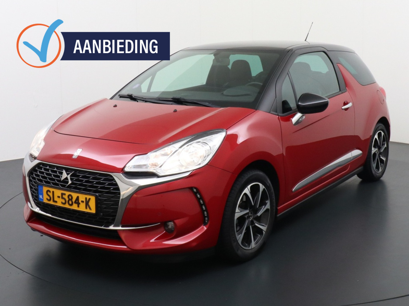 DS DS 3 1.2 PT Con. Chic | Cruise control | Apple carplay | Bluetooth | 2018 - voorkant