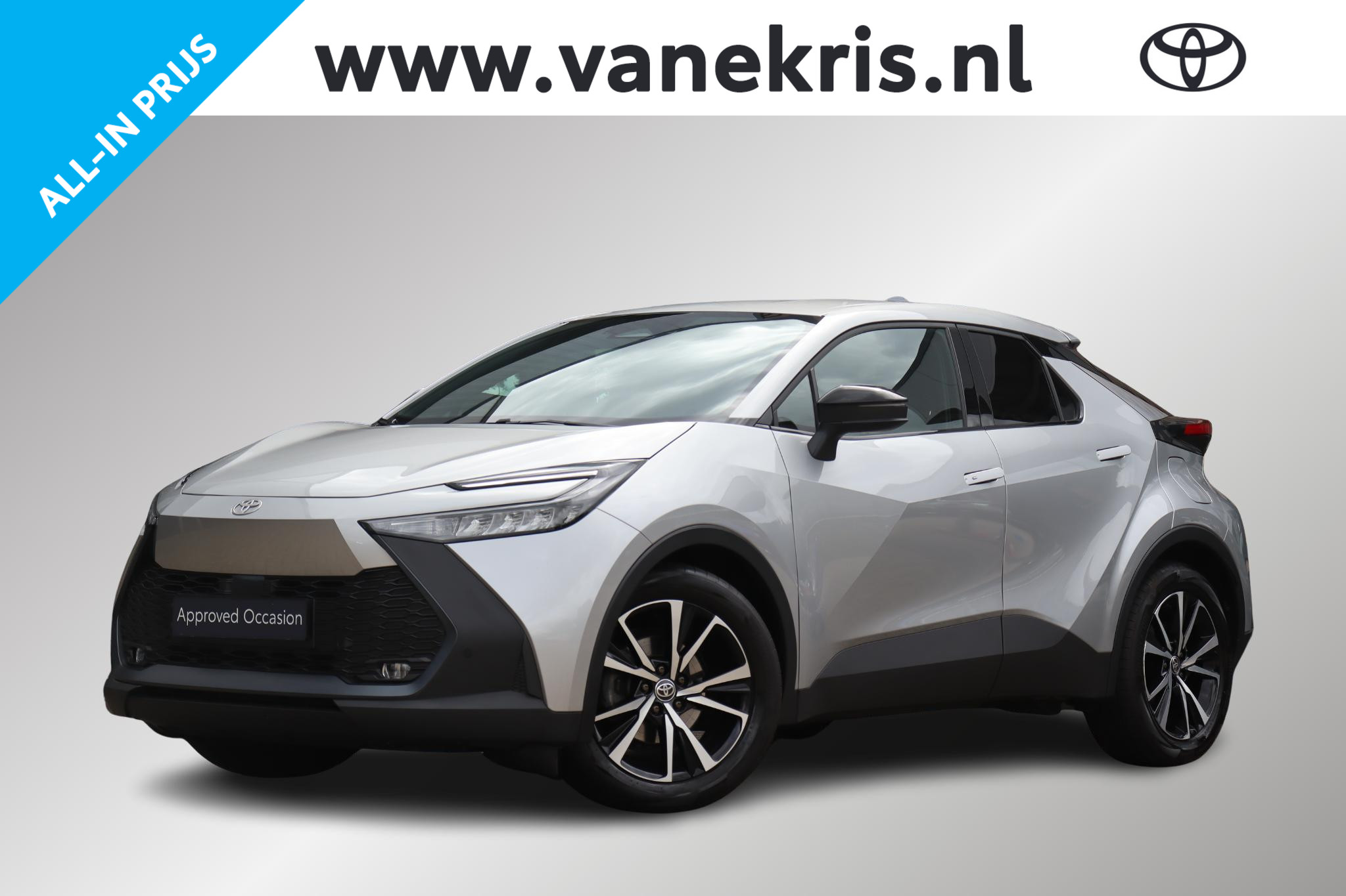 Toyota Toyota C-hr 1.8 Hybrid 140 Dynamic, 2024 - voorkant