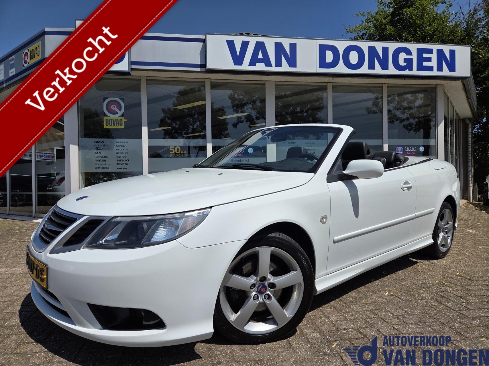 Saab Saab 9-3 1.8t Vector | Carplay / Camera / 17" 2008 - voorkant