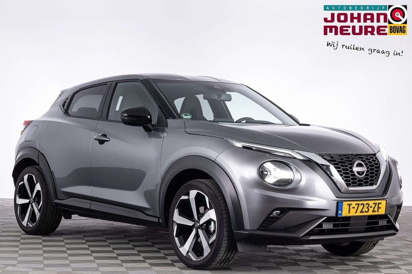 Nissan Nissan Juke 1.0 DIG-T Tekna | CARPLAY | Trekhaak | 19 Inch -2e PINKSTERDAG OPEN!- 2023 - voorkant