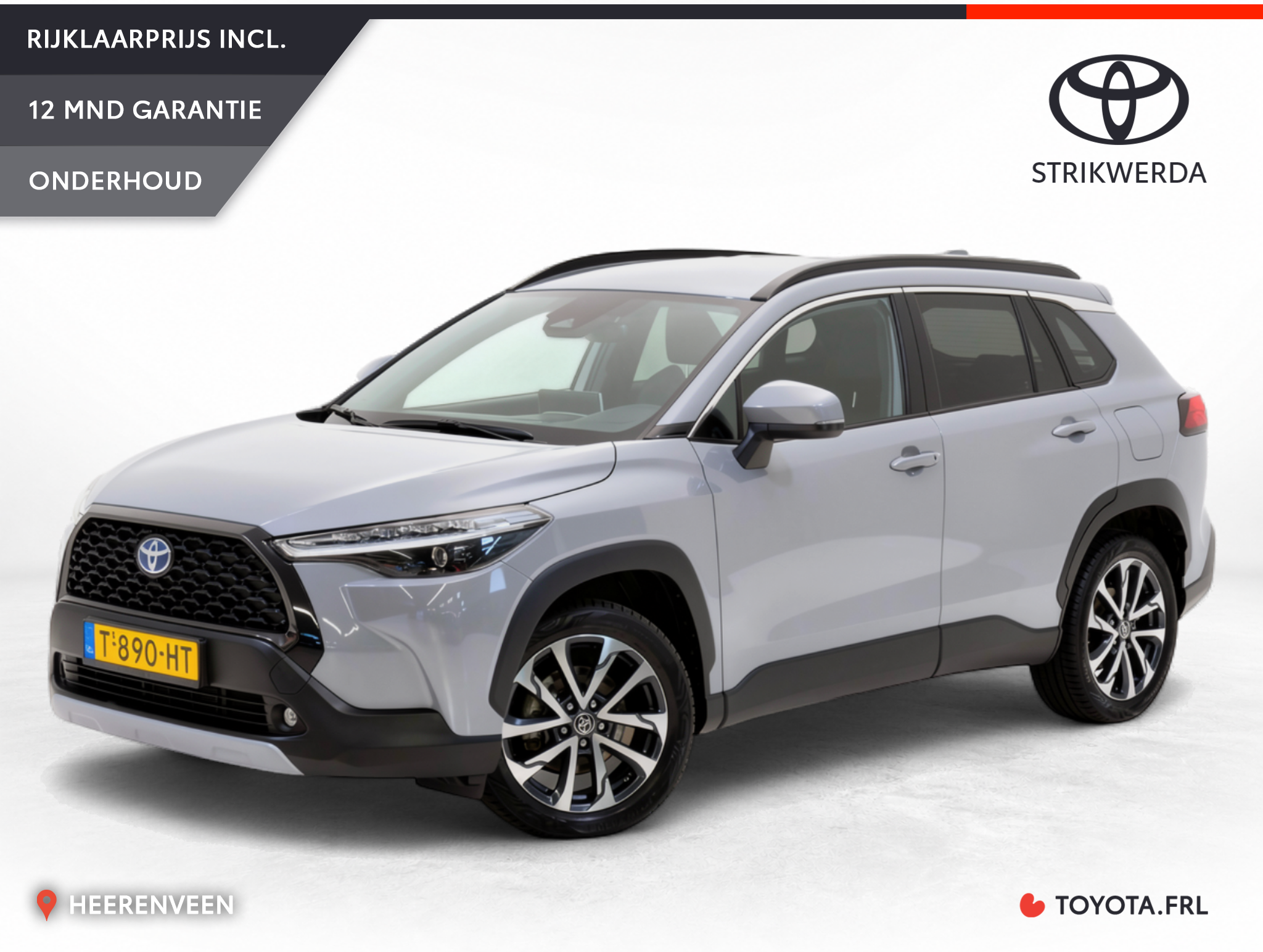 Toyota Corolla Cross 2.0 High Power Hybrid First Edition 2023 - voorkant