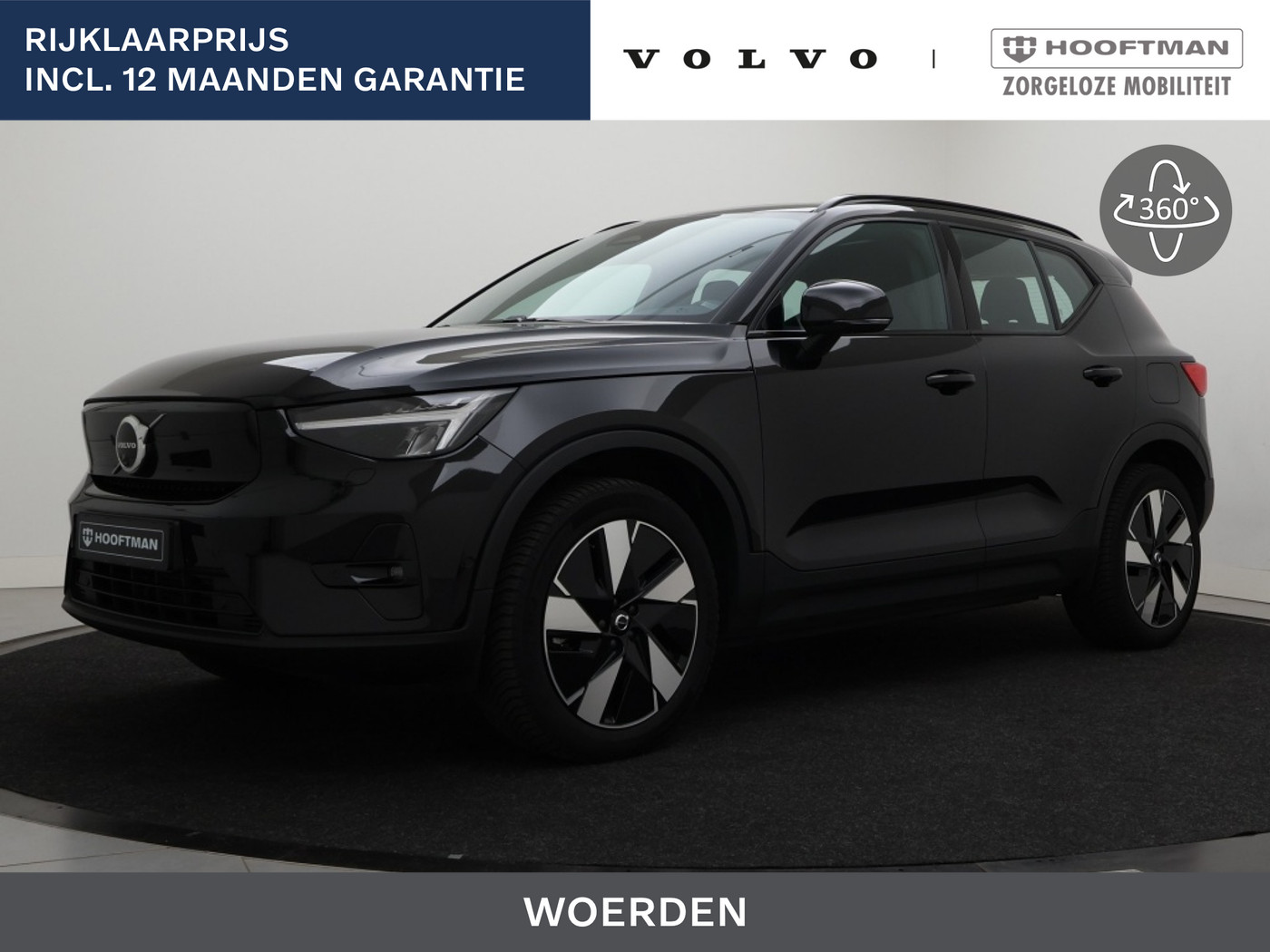 Volvo XC40 TWIN MOTOR PERFORMANCE SCHUIFDAK 360GR CAM HARMAN KARDON STOELVERWARMING 2023 - voorkant