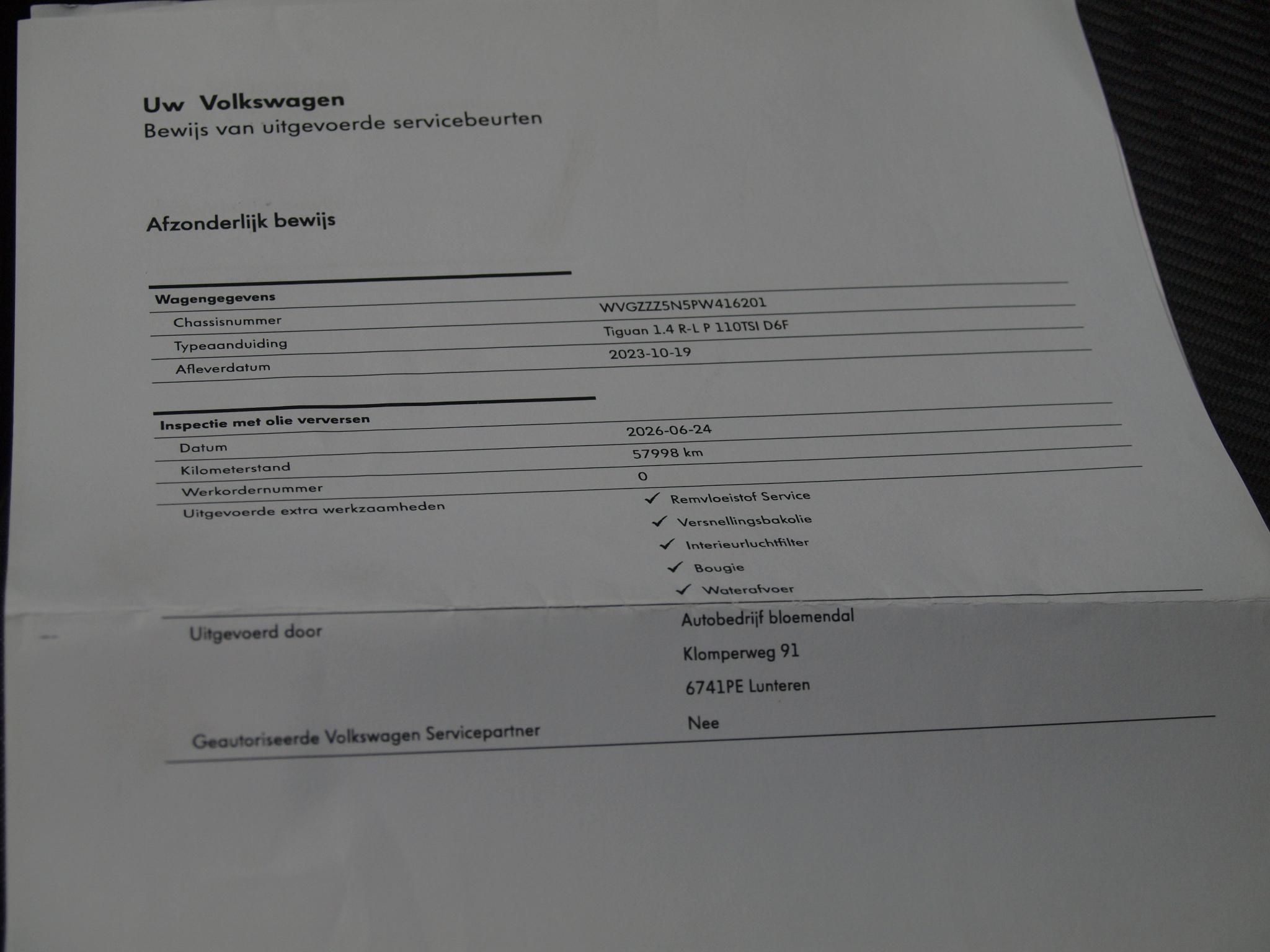 Foto van Volkswagen Tiguan